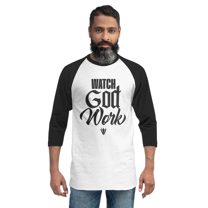 Watch God Work Raglan product image (2)