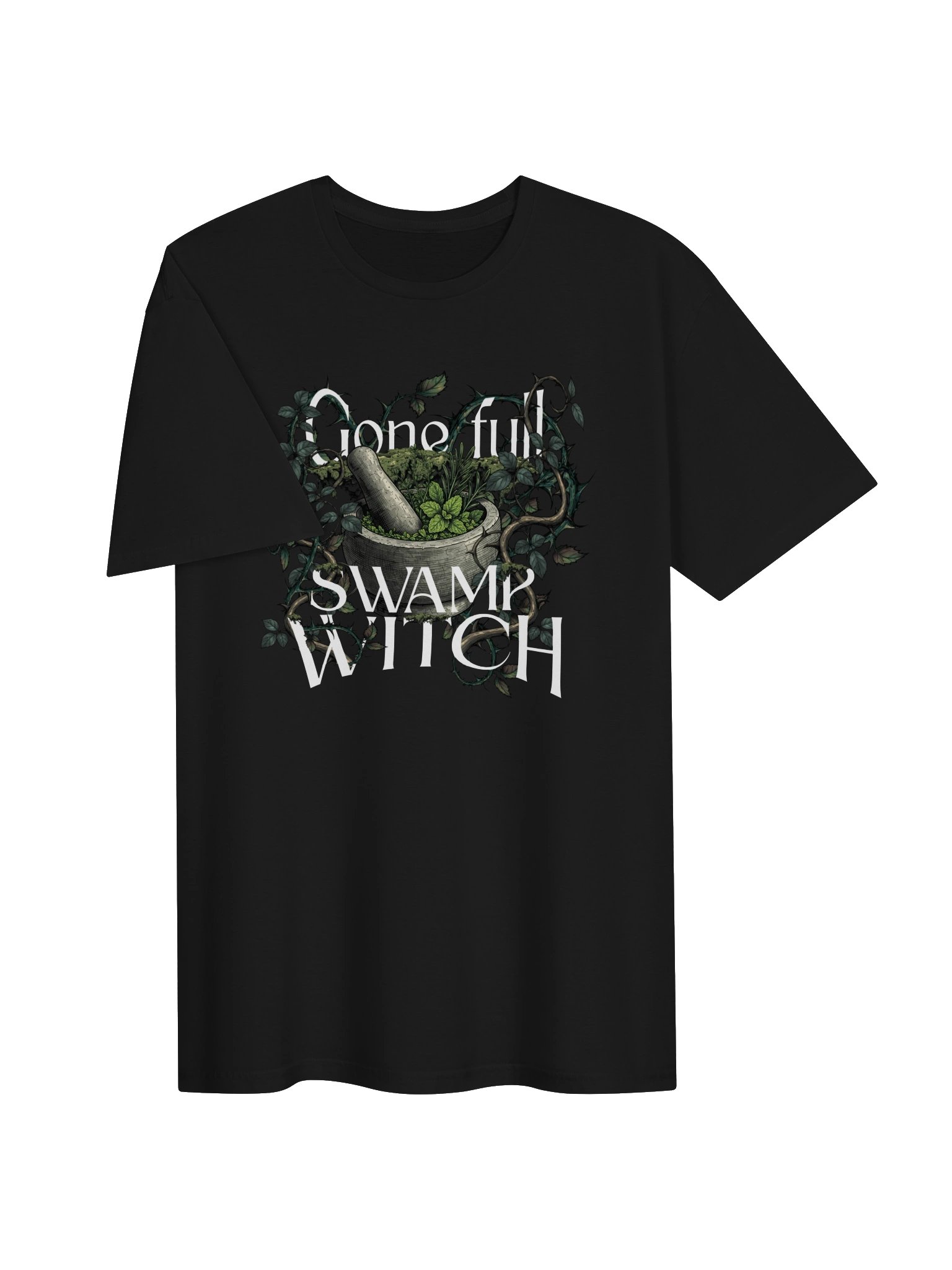 "Gone Full Swamp Witch" Graphic Tee - Official Enchanting Vines Series Merch product image (3)