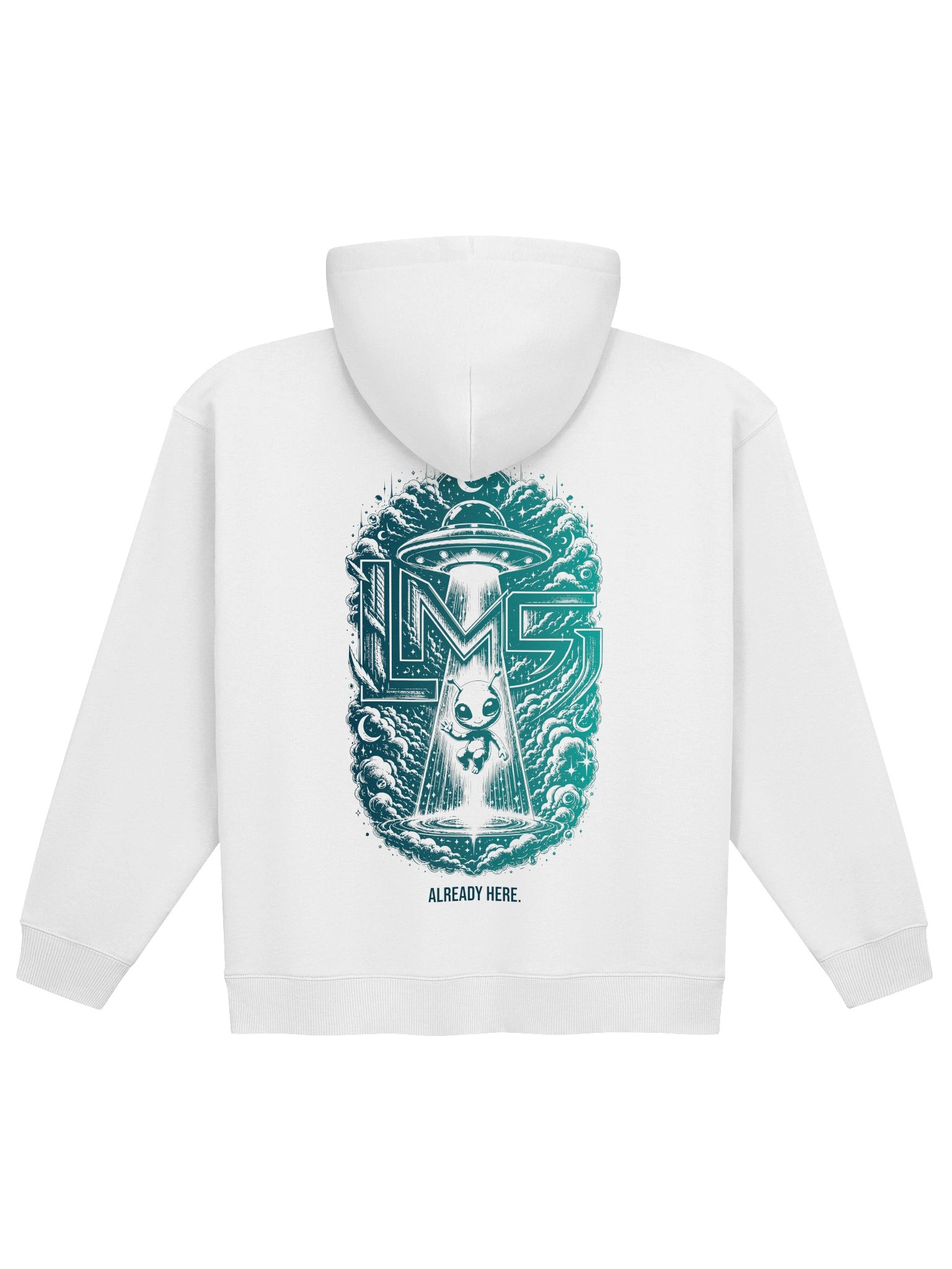 Life Is My Game — Already Here Organic Hoodie product image (2)