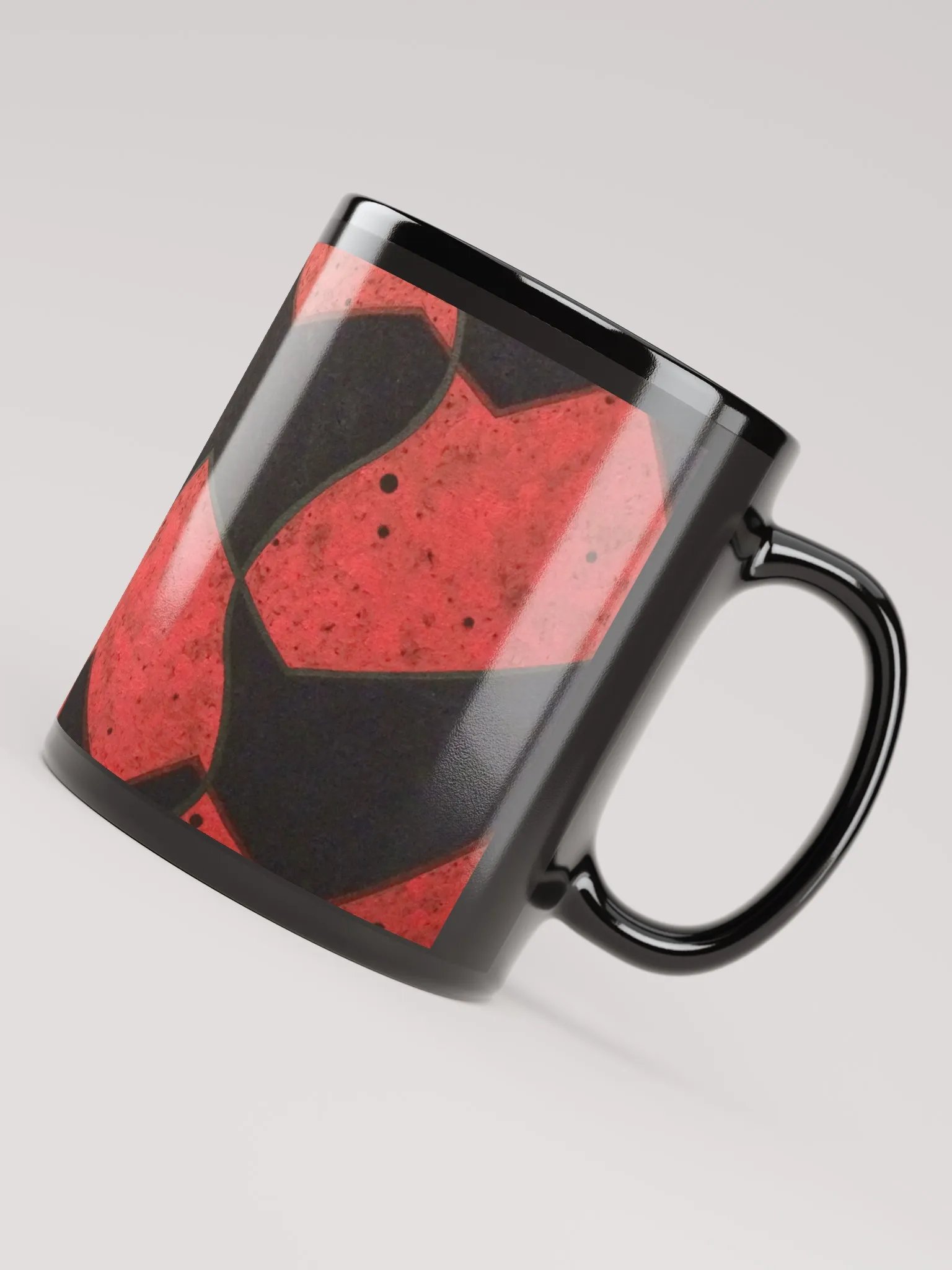 The Real Fix Black Glossy Mug product image (4)