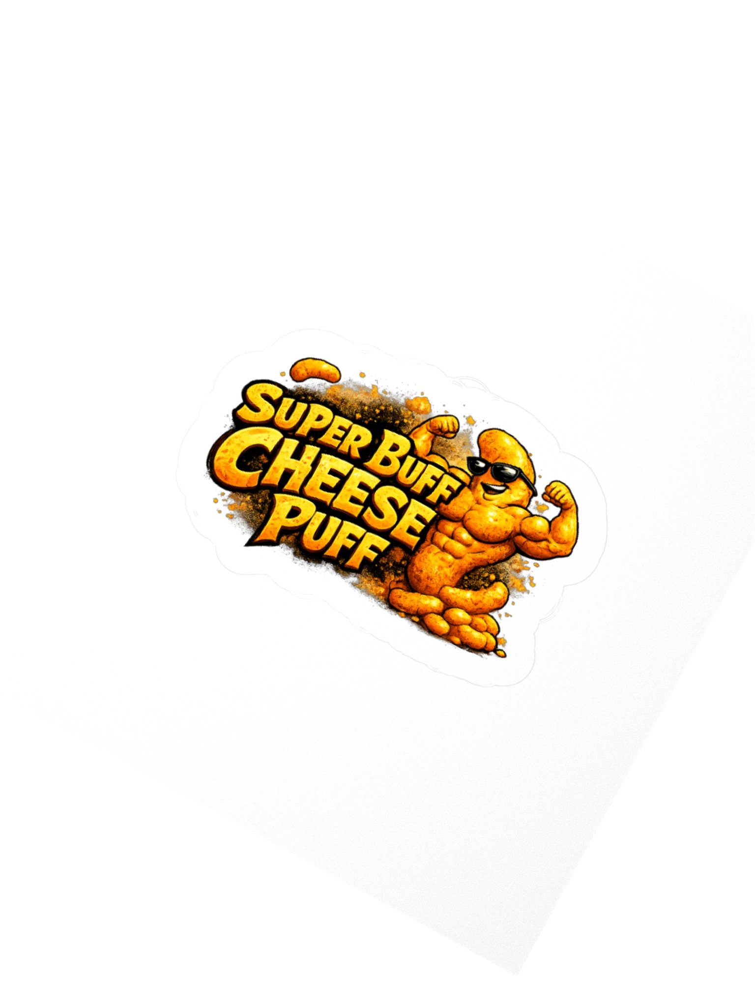 Super Buff Cheese Puff Sticker product image (6)