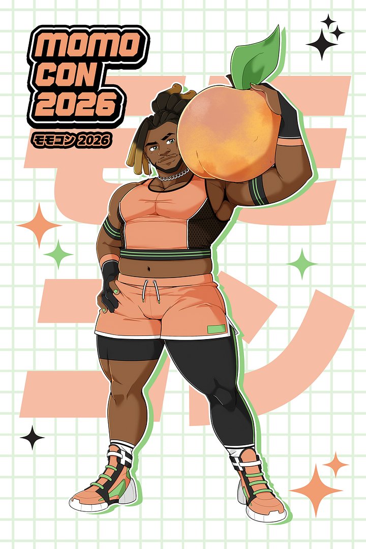 MomoCon Mascot 2026 Mini Print product image (1)