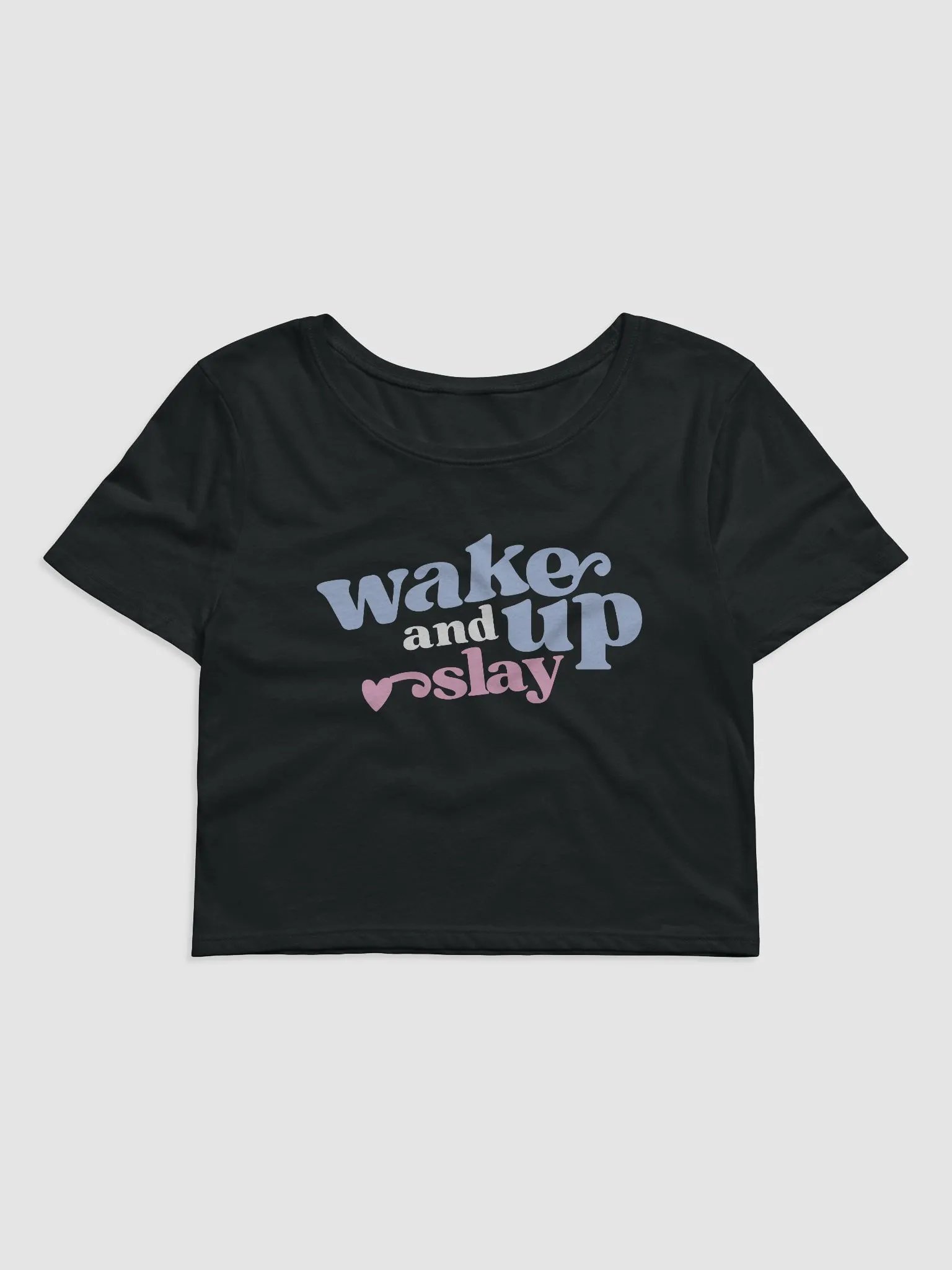 Wake Up And Slay Baby Tee product image (3)
