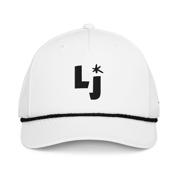 "Icon" Golf Rope Cap in White product image (1)