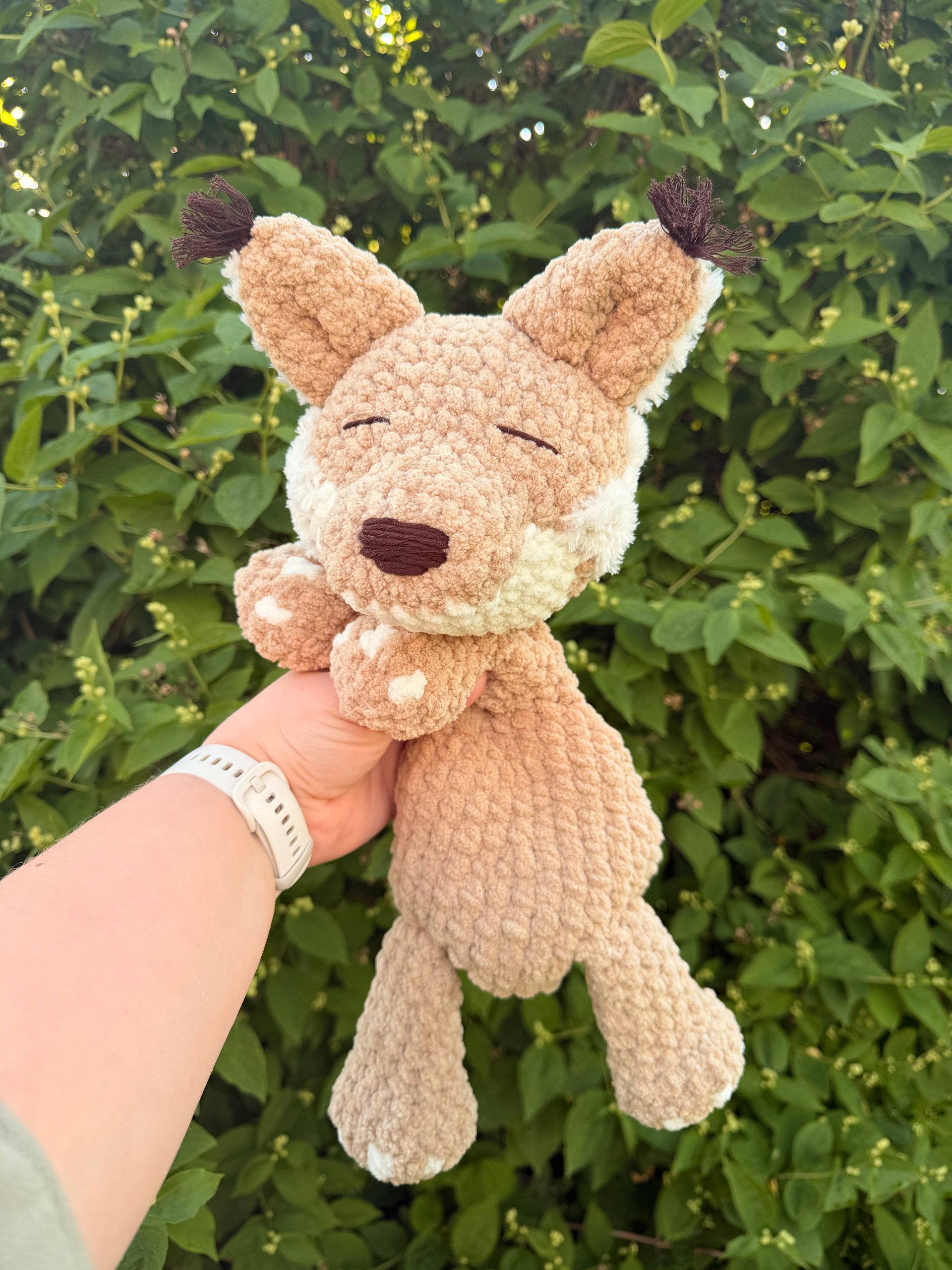 Crochet Pattern: Fen the Sleepy Lynx PDF - US terms product image (4)