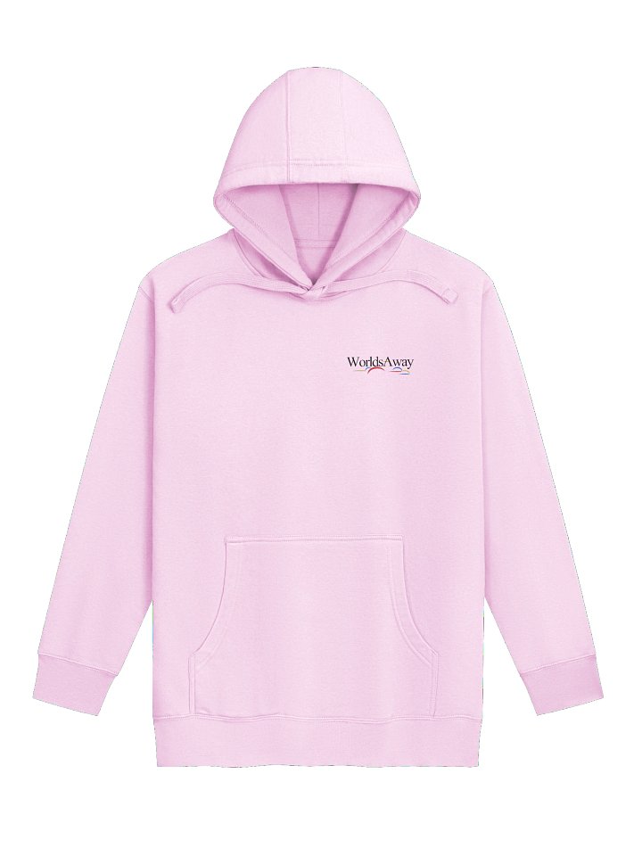 WorldsAway Retro Hoodie Pink product image (1)