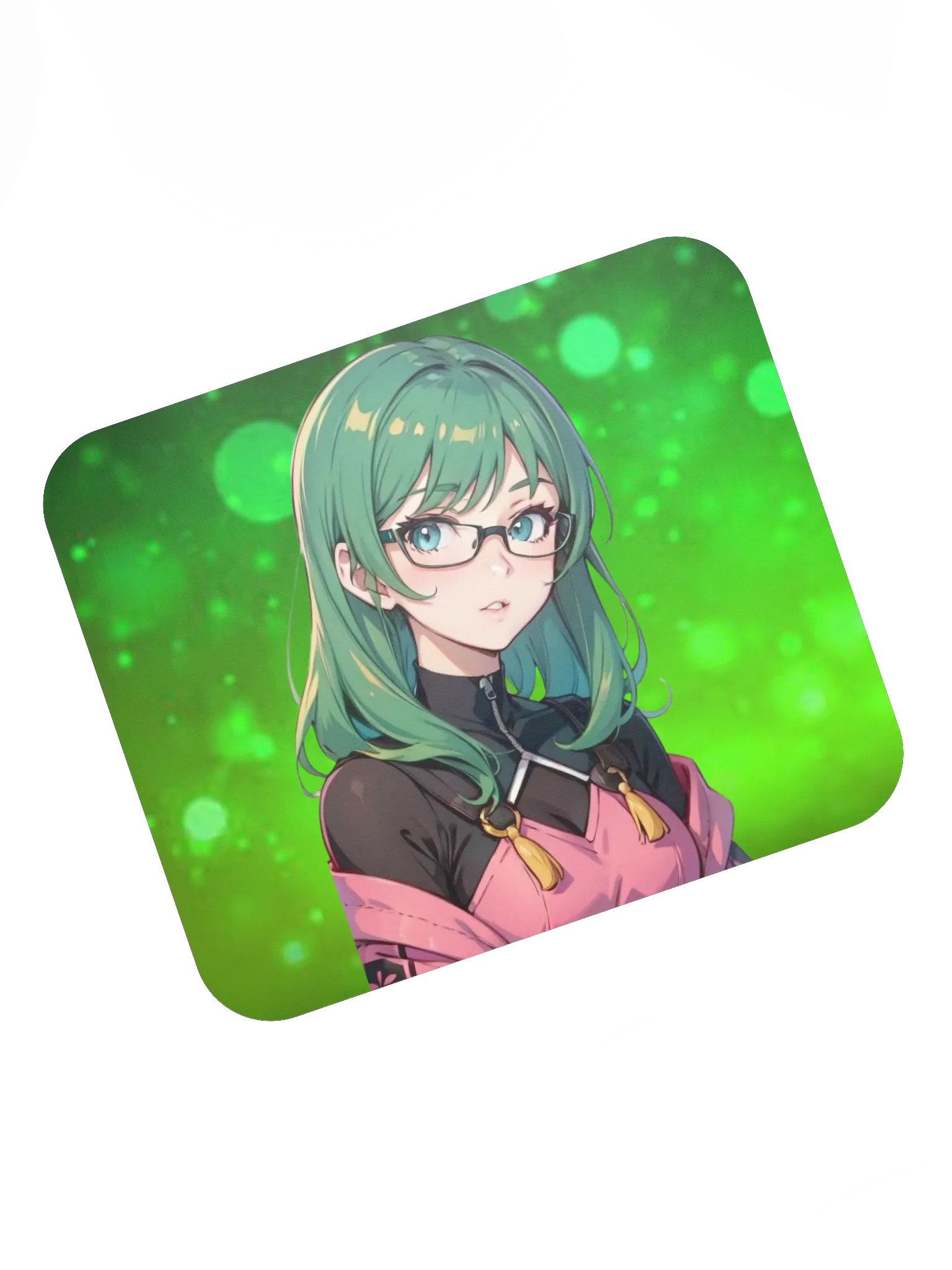 (GREEN Waifu) K Classic Mouse Pad product image (7)