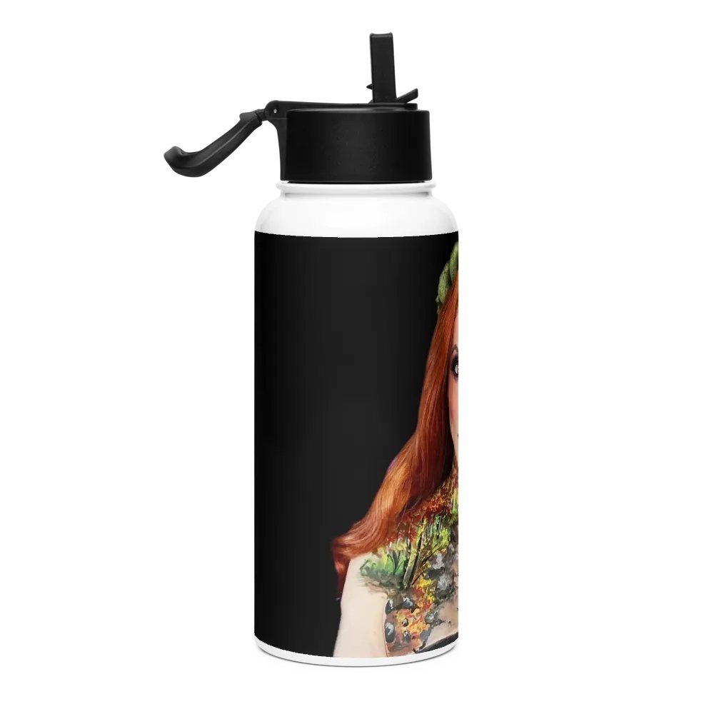 Fall vibes water bottle product image (4)
