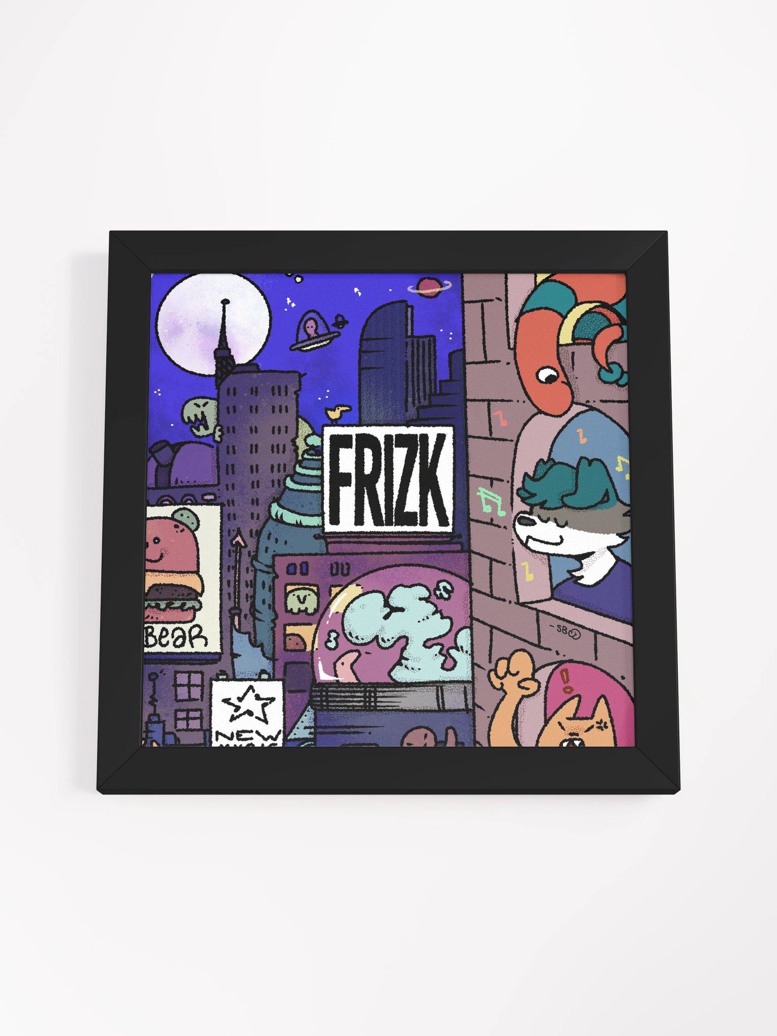 Frizk Big City - Framed product image (4)