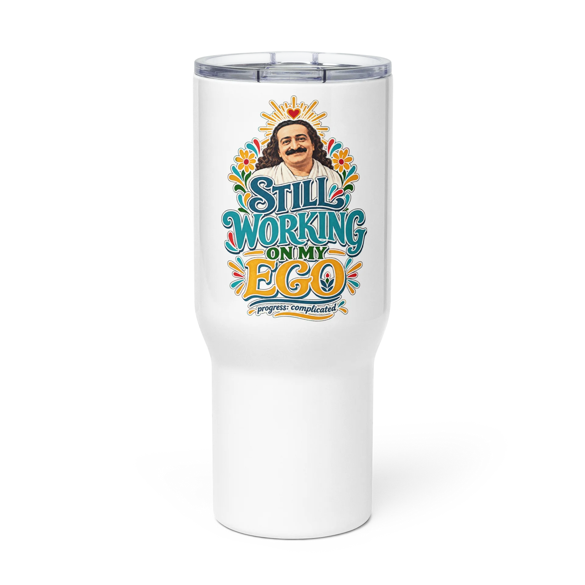Still Working on My Ego Travel Tumbler product image (3)