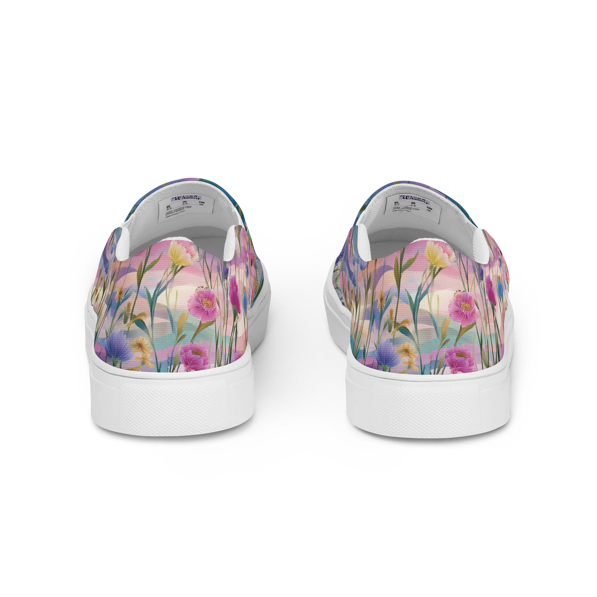 Whimsical Garden Delight Women's Slip-On Shoes product image (4)