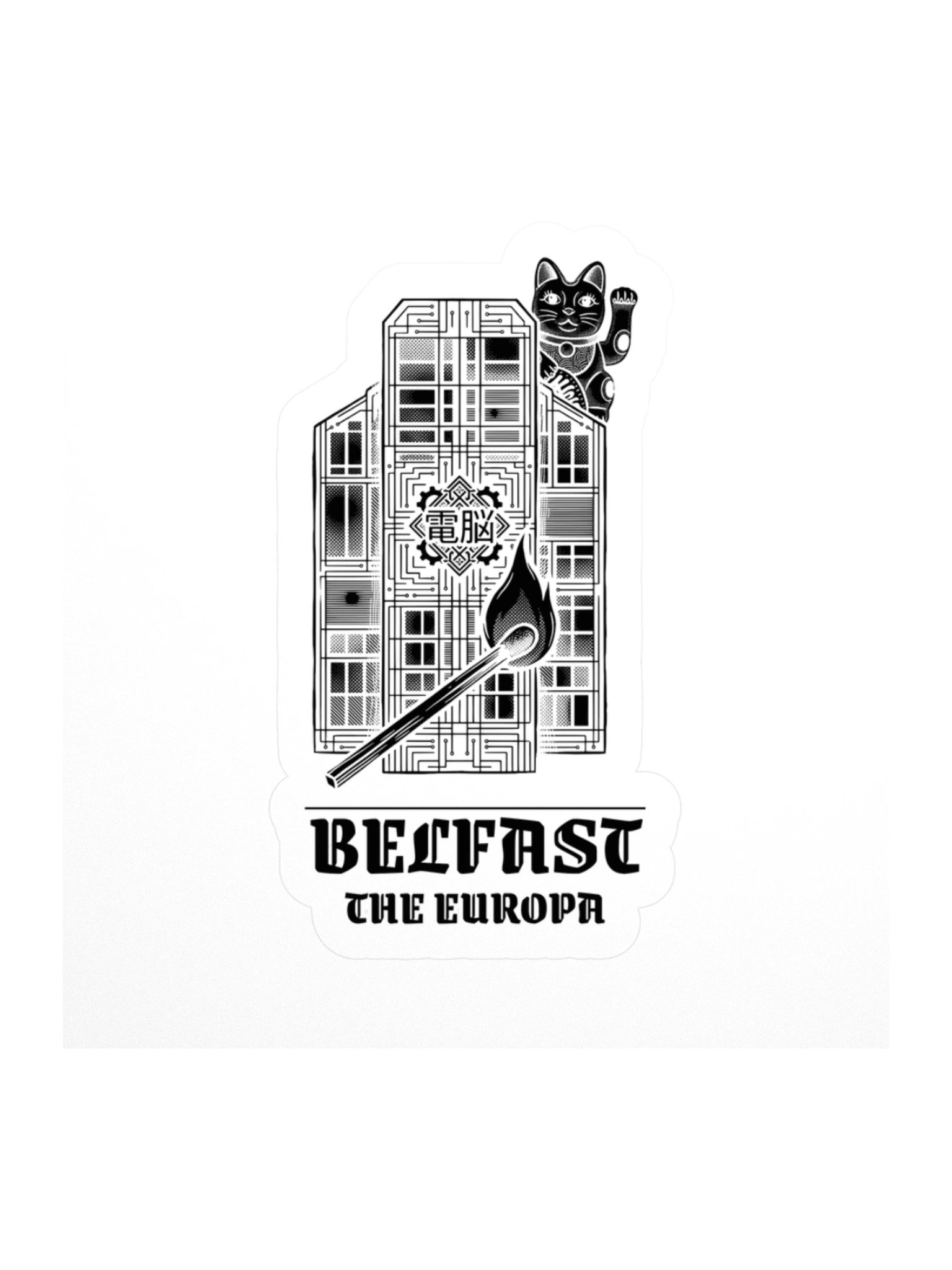 Belfast, The Europa — Sticker product image (1)