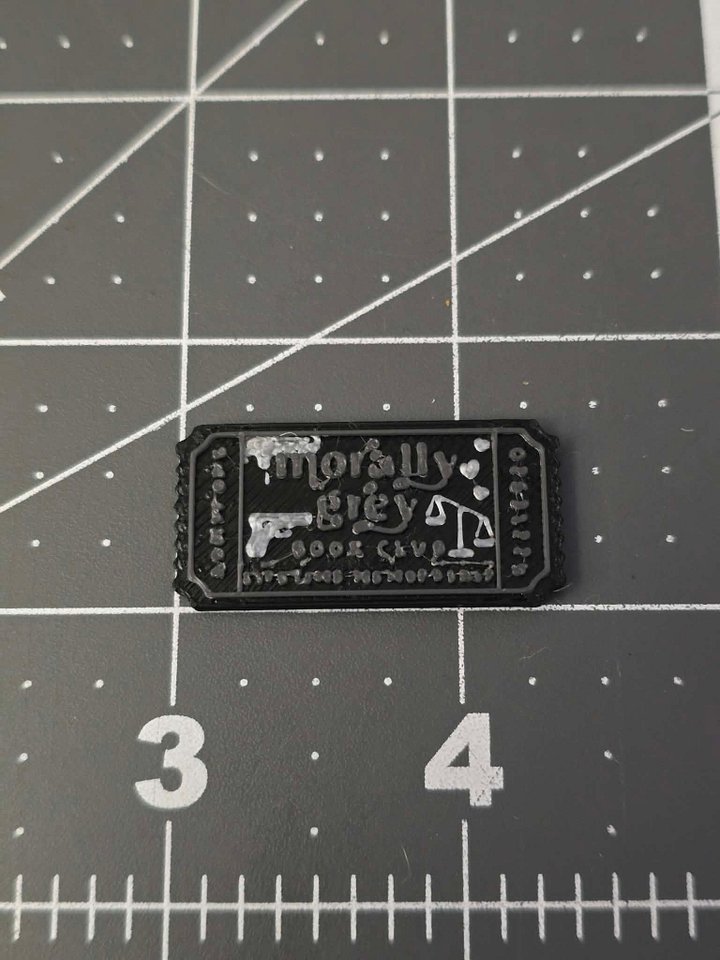 Morally Grey Ticket Minder product image (2)