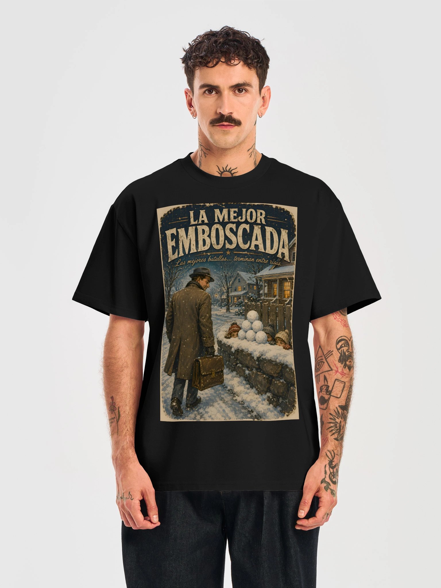 La Emboscada | Camiseta Vintage Art product image (2)