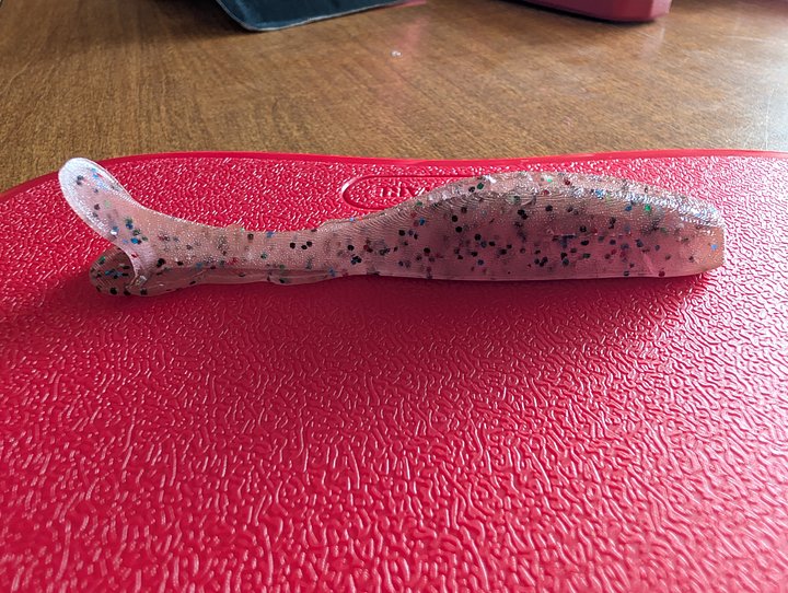 4" paddle tail swimmer / grape jelly product image (2)