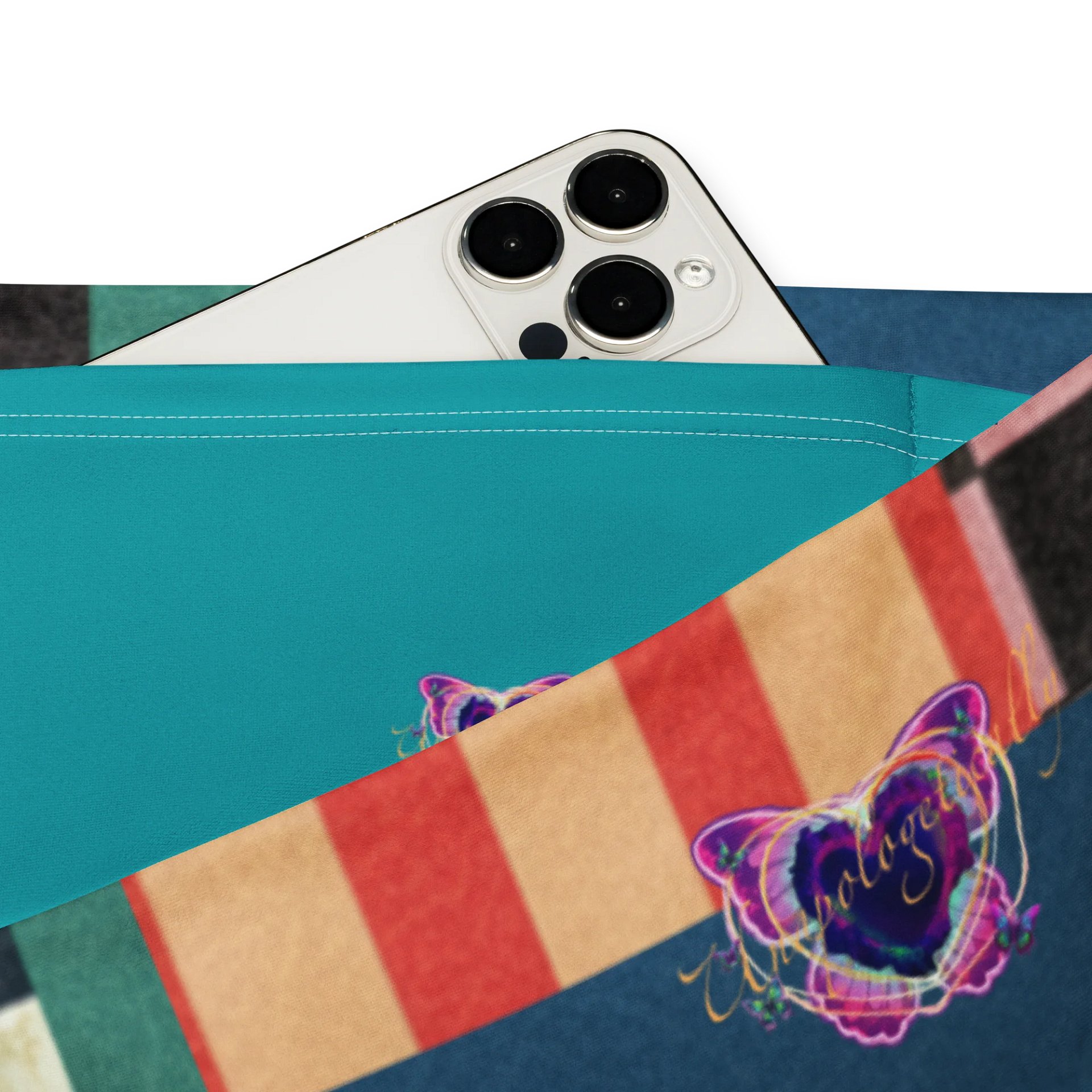 Abstract Geometry Flare Leggings product image (2)