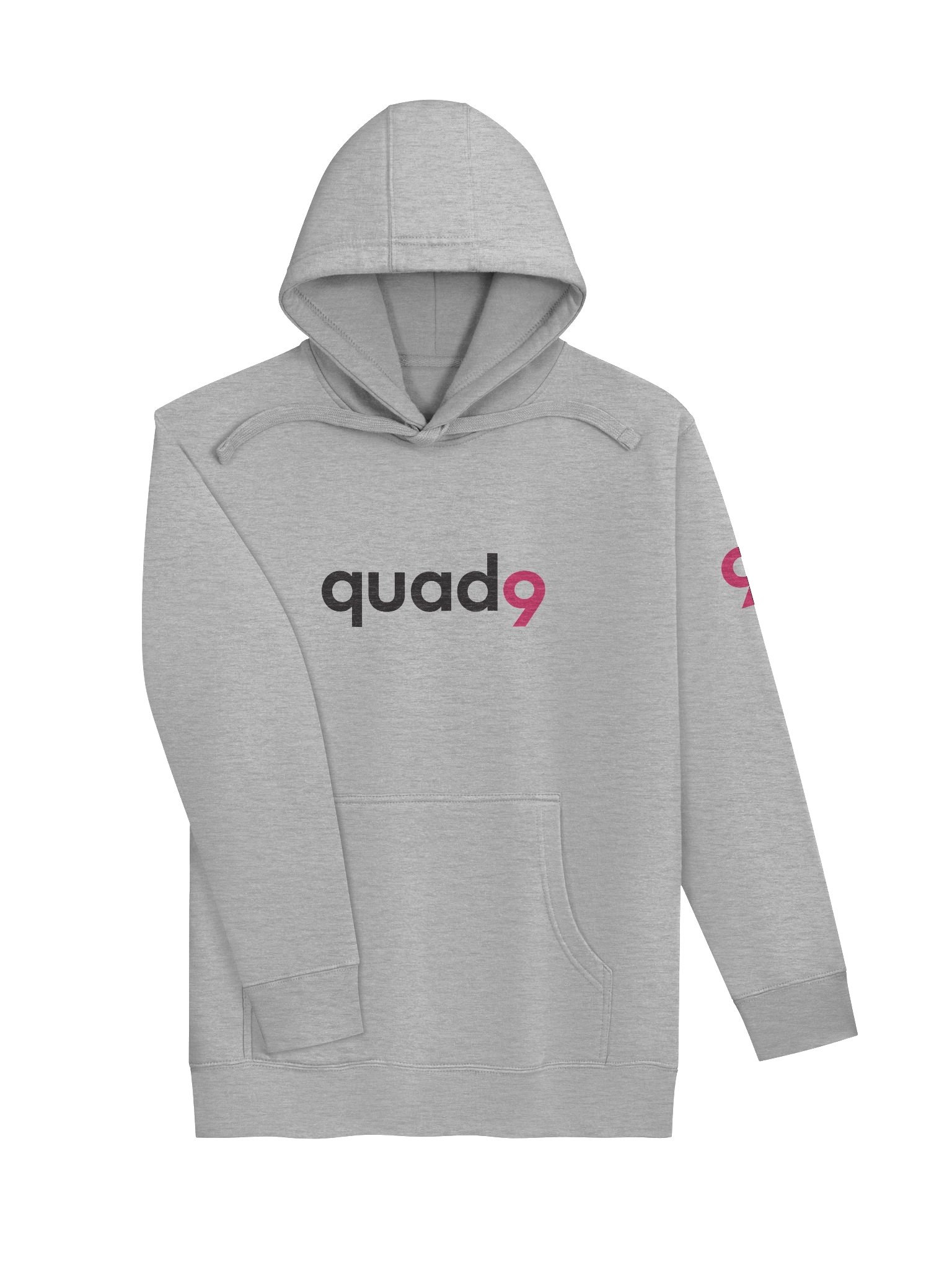 Quad9 Black Logo Hoodie product image (9)