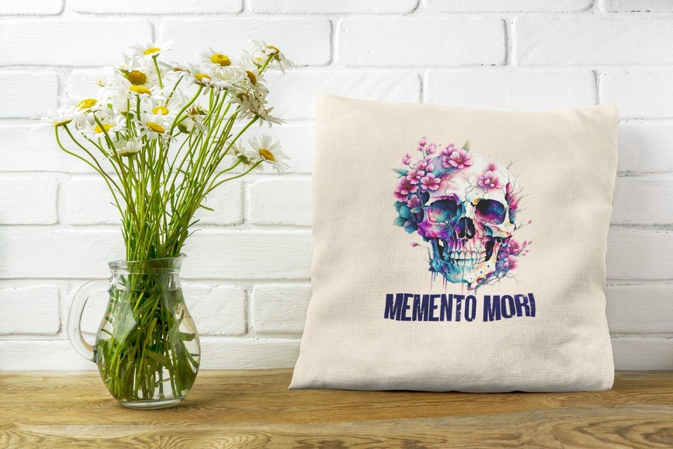 Memento Mori Pillow product image (2)