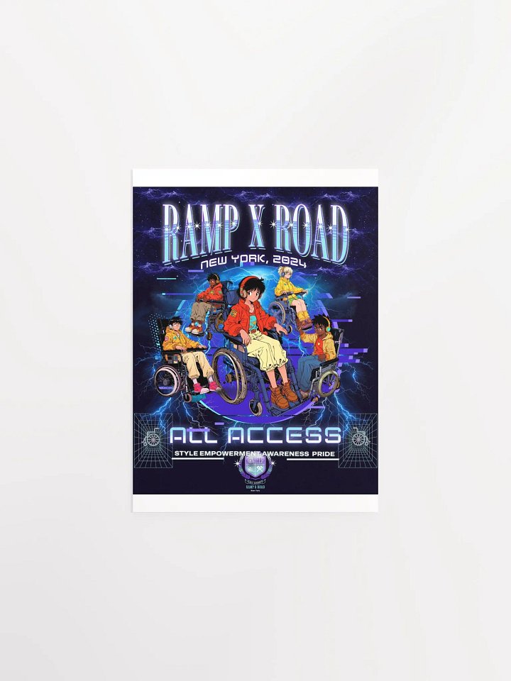 RXR Graphic Vibrant Matte Poster Print product image (4)
