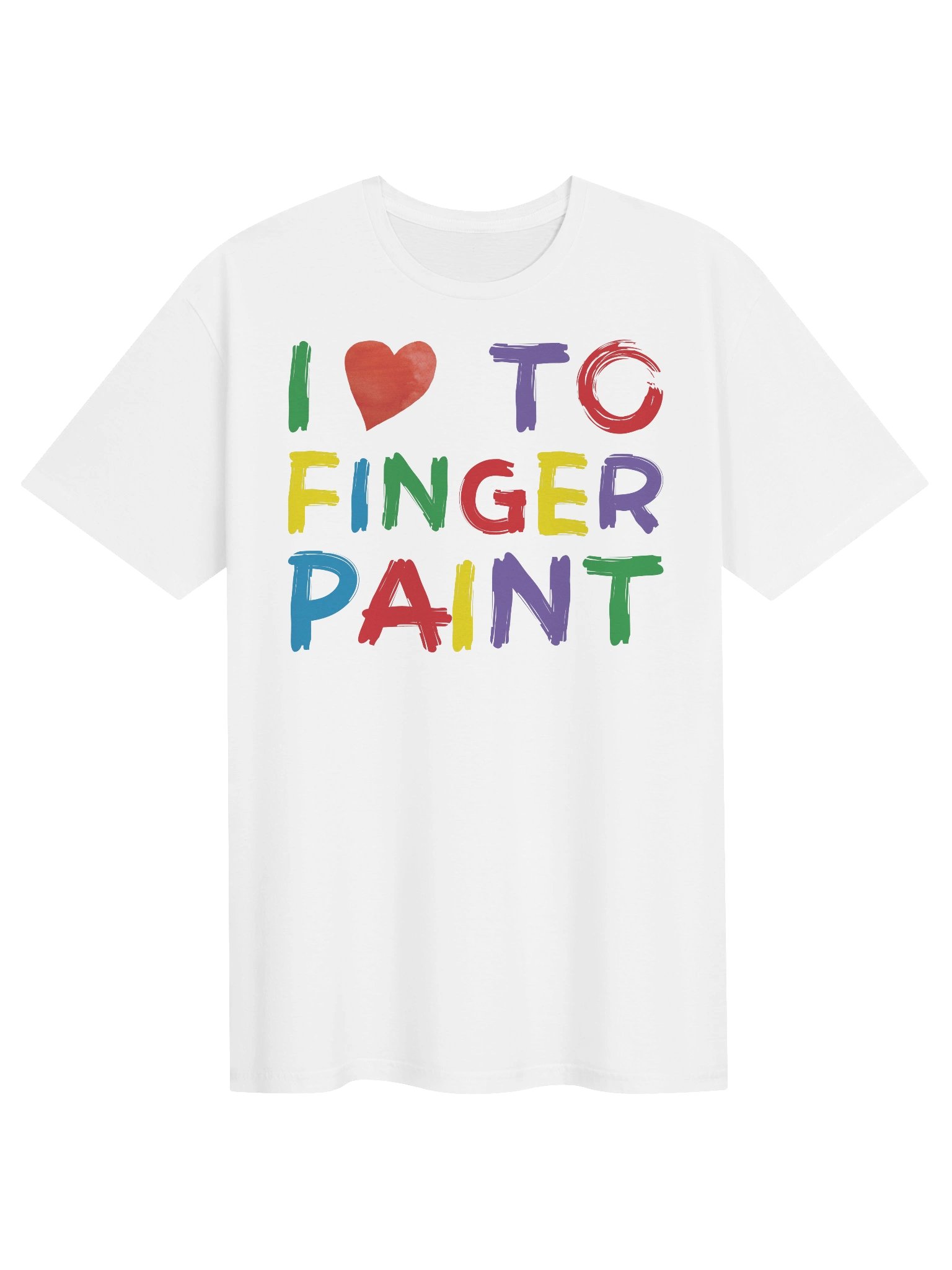 I Heart To Finger Paint T-Shirt product image (2)