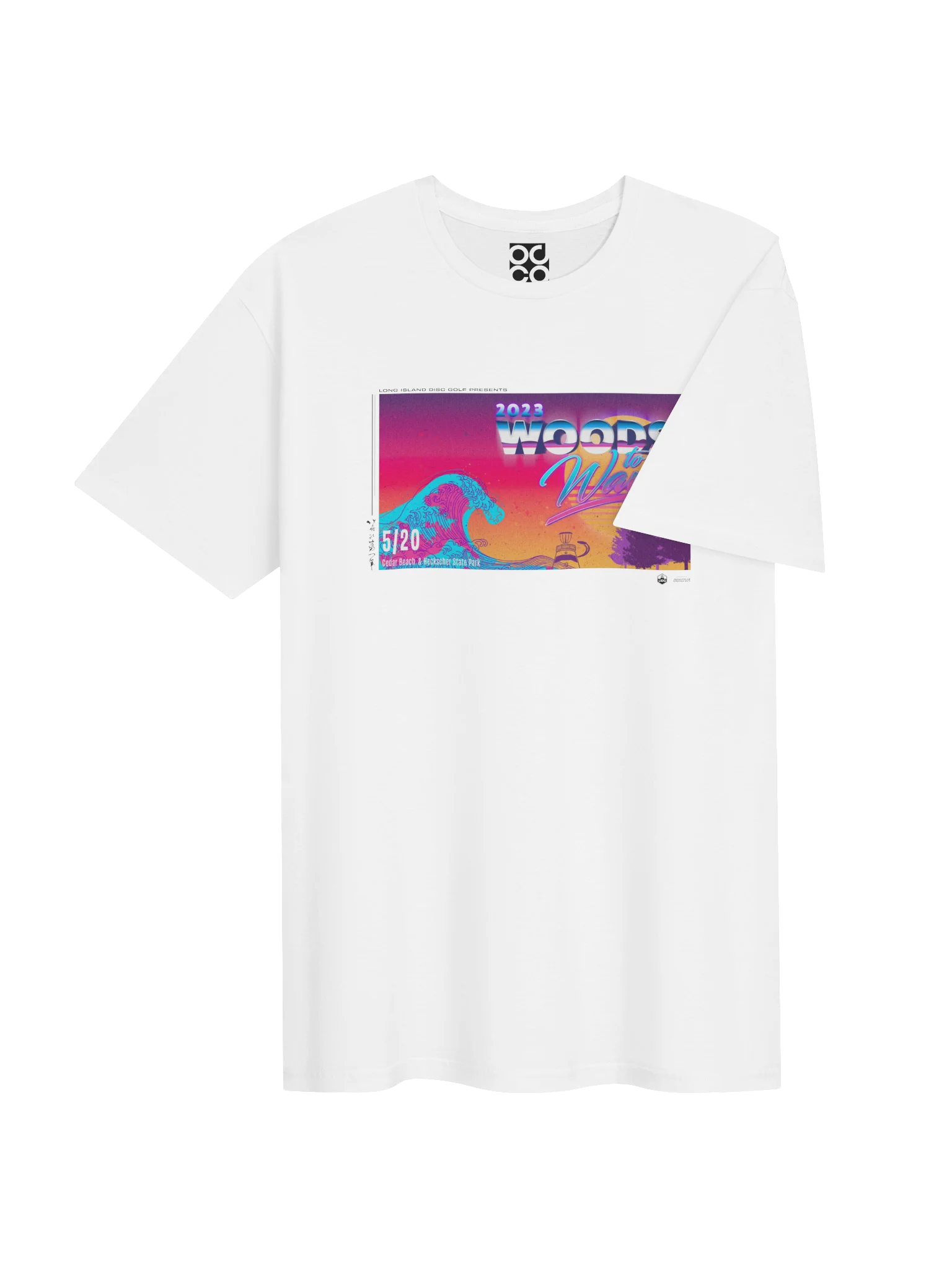 Woods to Waves 2023 – T-Shirt product image (5)