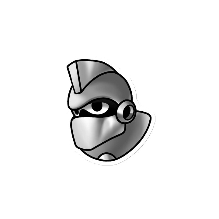 Mega Chad Die-Cut Magnet product image (2)