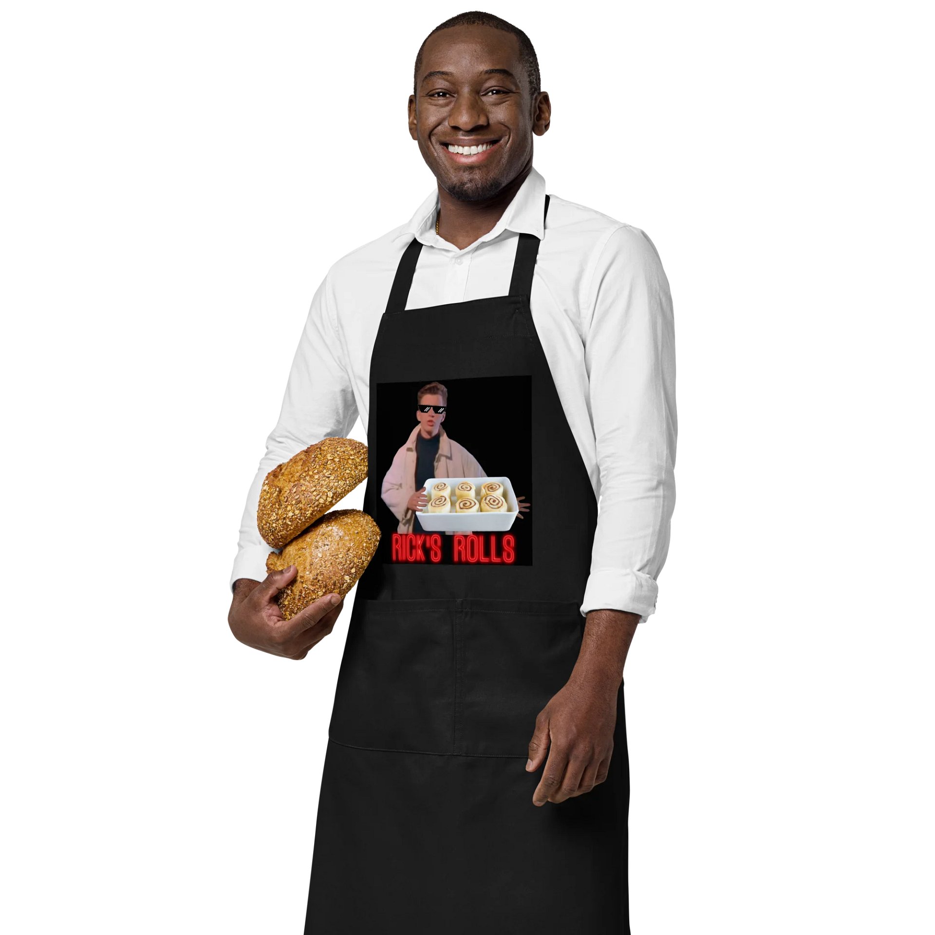 Rick's Rolls apron product image (3)