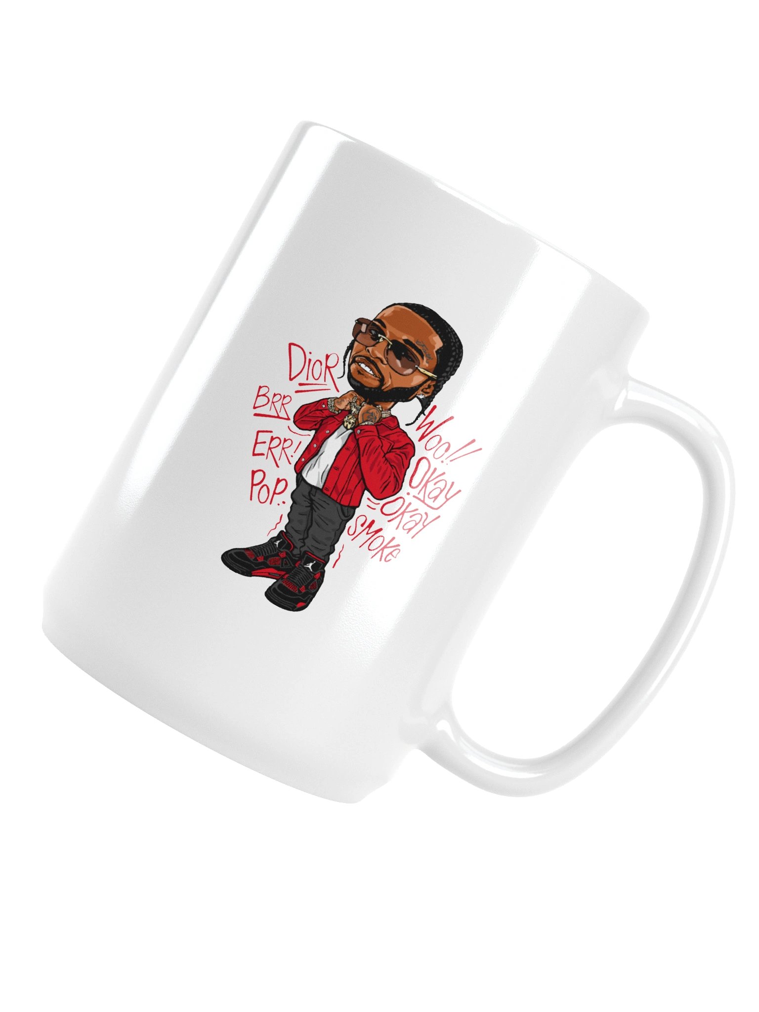 Ceramic Mug – Graffiti Guy Modern Graphic Coffee Mug for Daily Use product image (5)