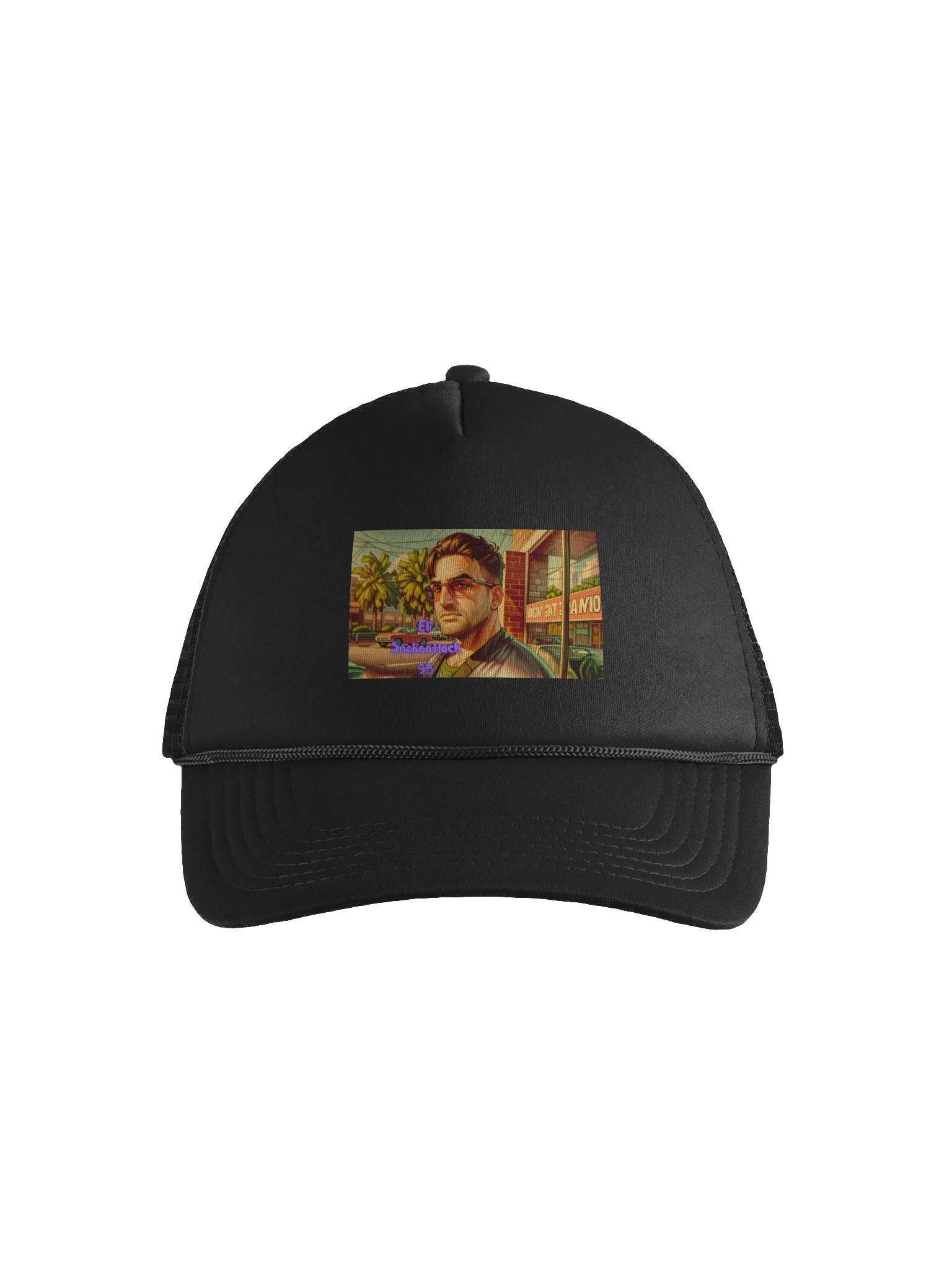 Retro Vibes Trucker Hat product image (1)