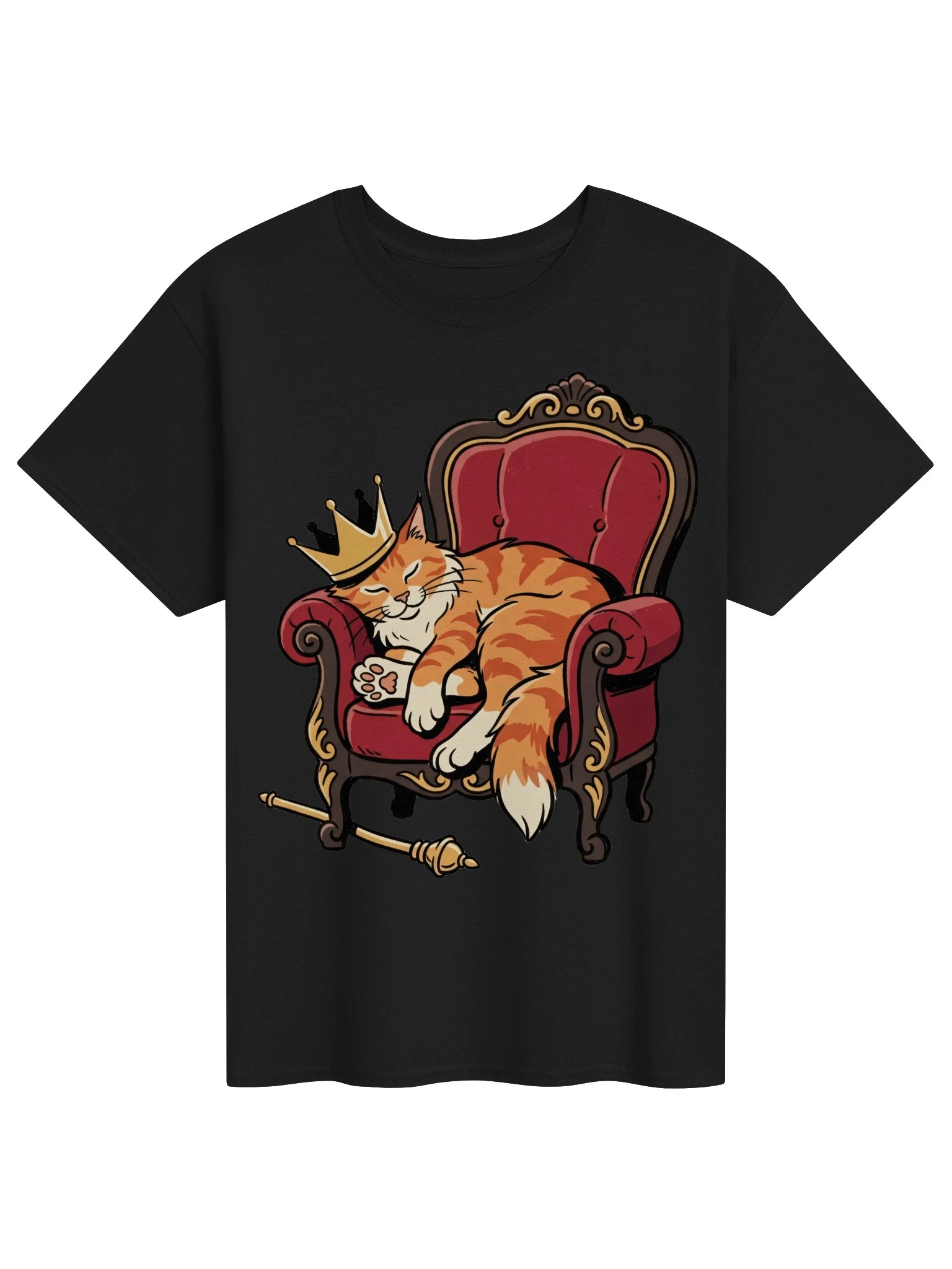 Sleeping Queen Maine Coon Tee product image (1)