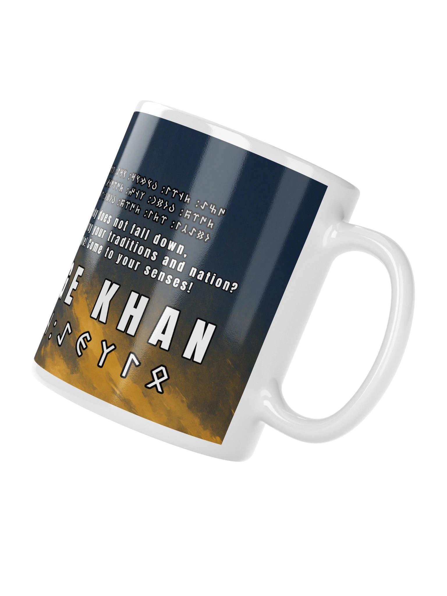 Bilge Khan "O, Türk! Mug | Retro Anime Style product image (10)