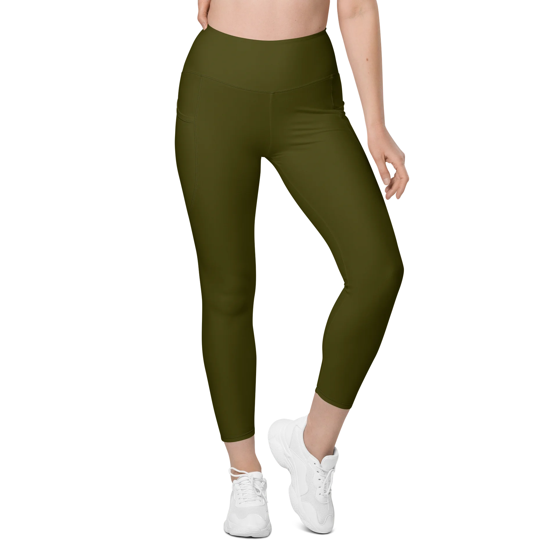 Green Leggings with Pockets product image (2)