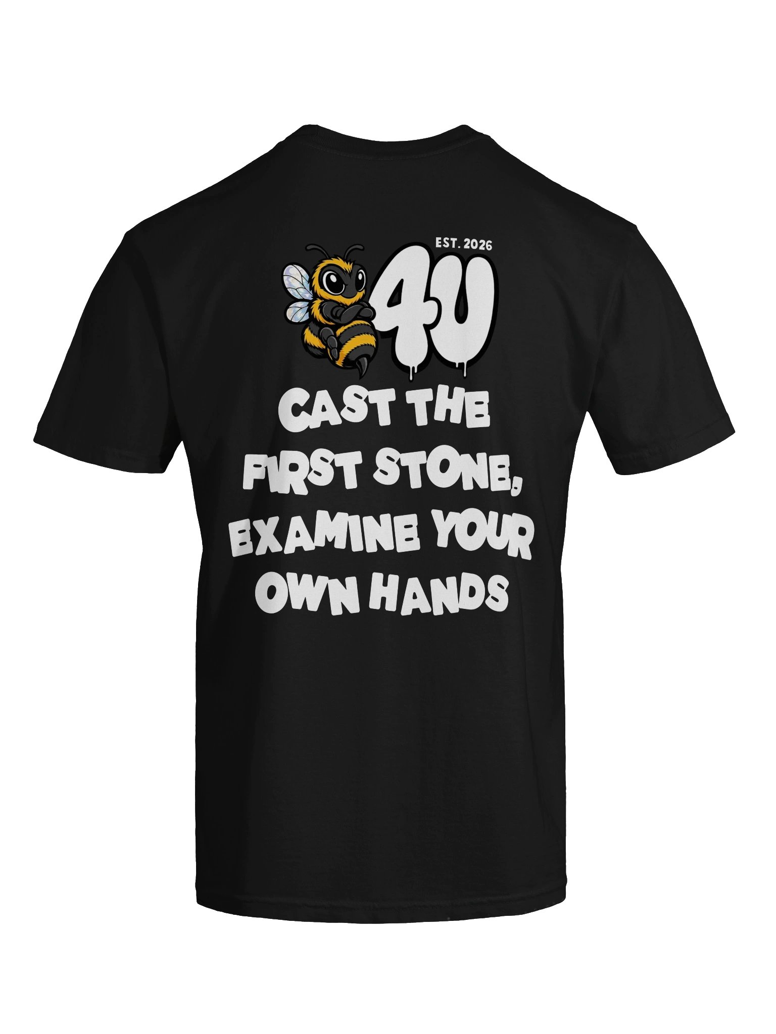 B4U CAST THE FIRST STONE Graphic Tee product image (85)