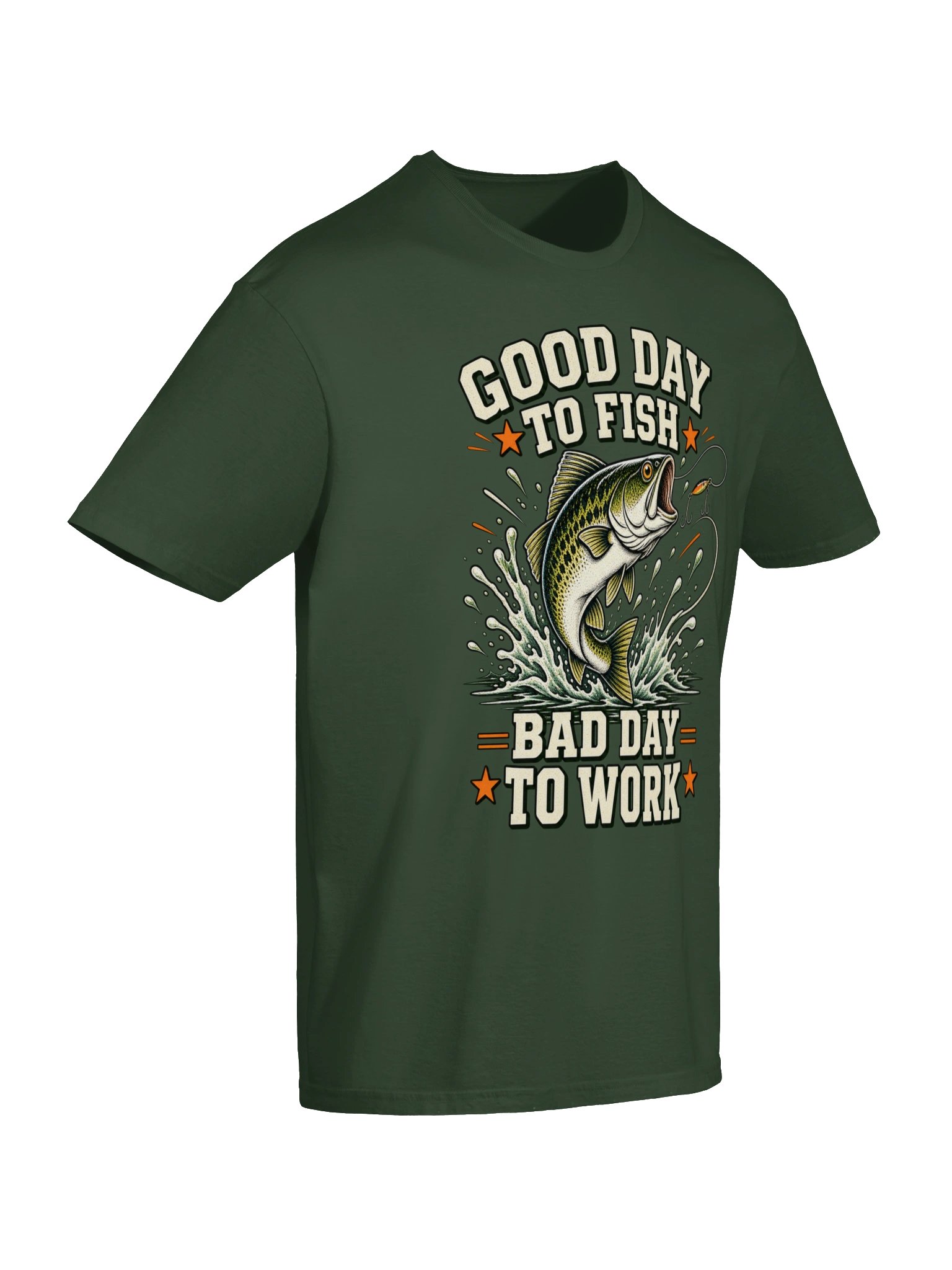 Good Day to Fish, Bad Day to Work T-shirt product image (16)