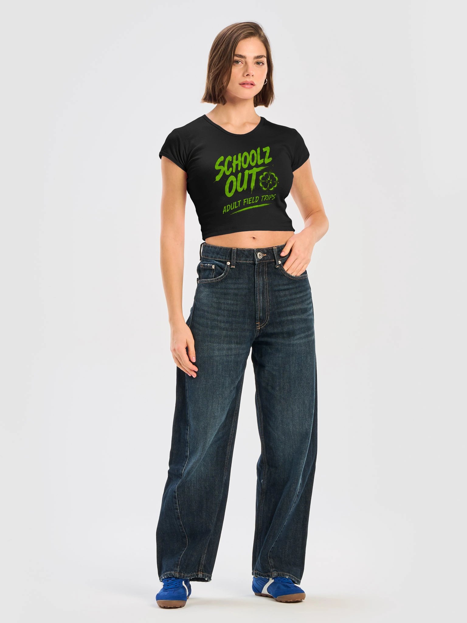 Schoolz Out Adult Field Trips Women's Crop Top product image (5)