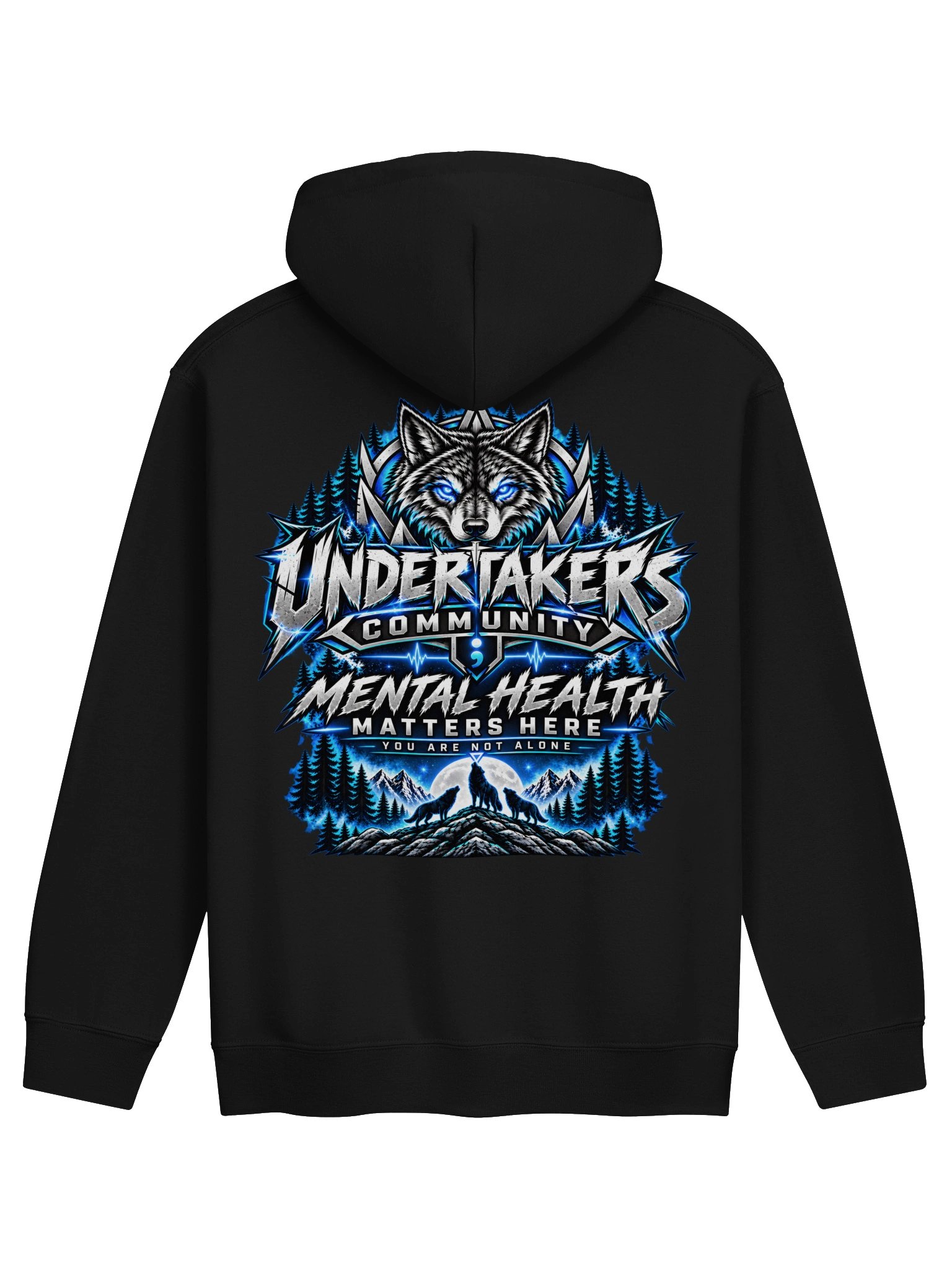 Undertakers Community Wolf Hoodie product image (2)
