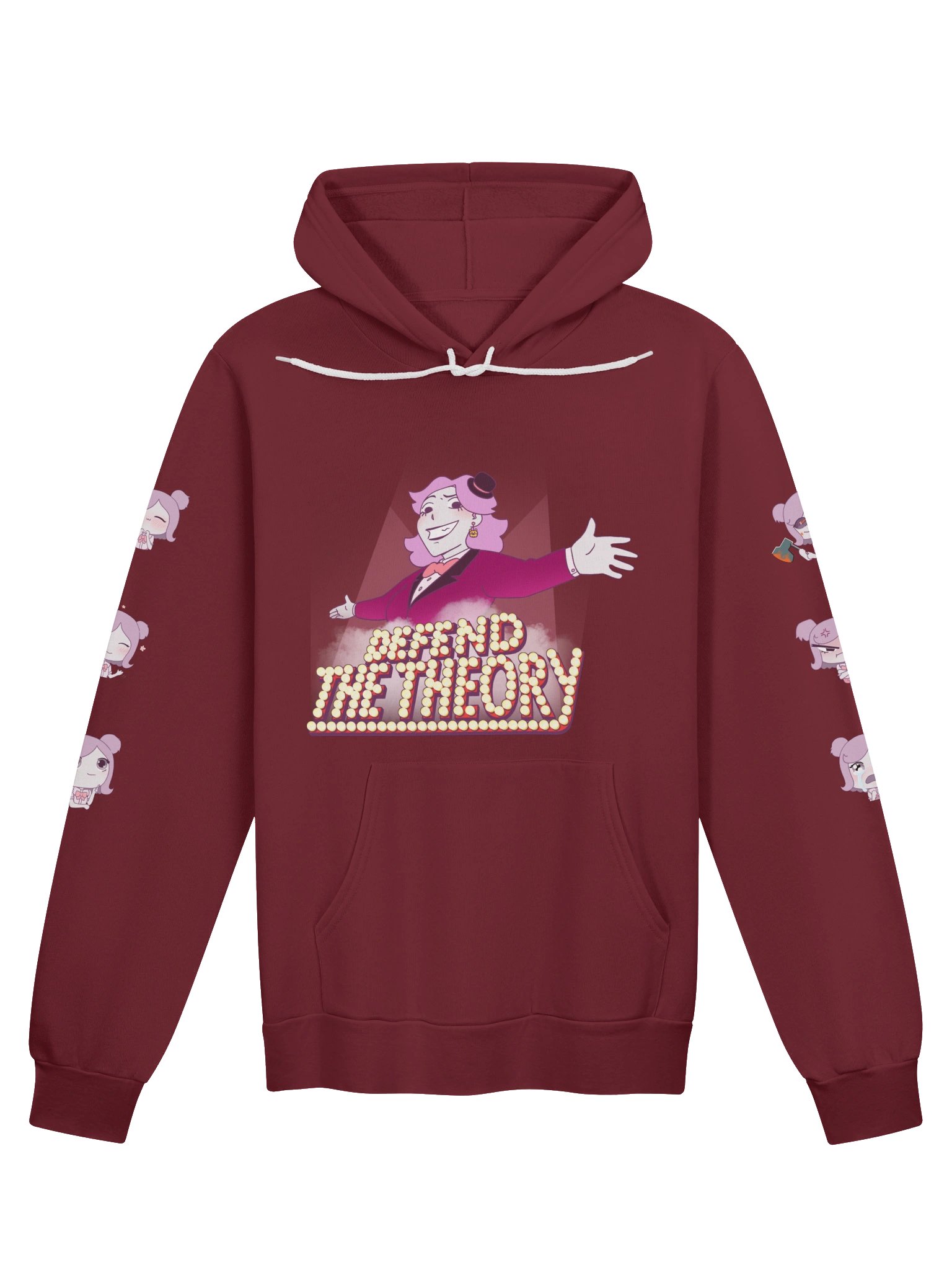 Defend The Theory Hoodie - Deluxe Pink Edition product image (1)