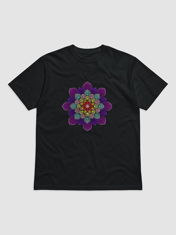 Colorful Dot Mandala Unisex Organic T-Shirt product image (1)