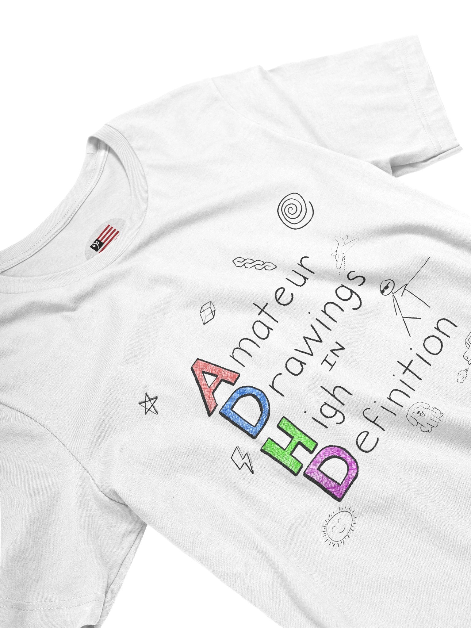 ADHD Avatar Graphic Tee product image (2)
