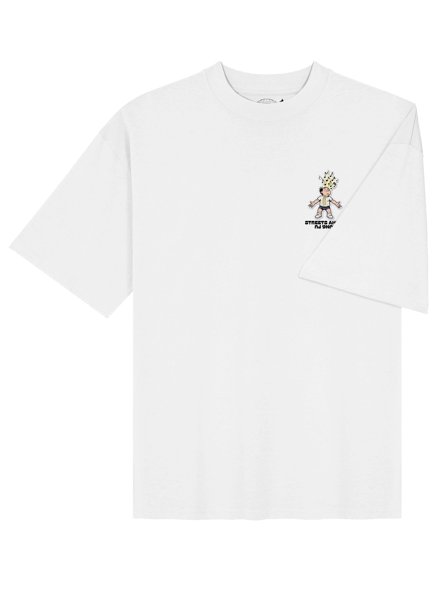 The Spine Singer - Short Sleeve Shirt - White product image (8)