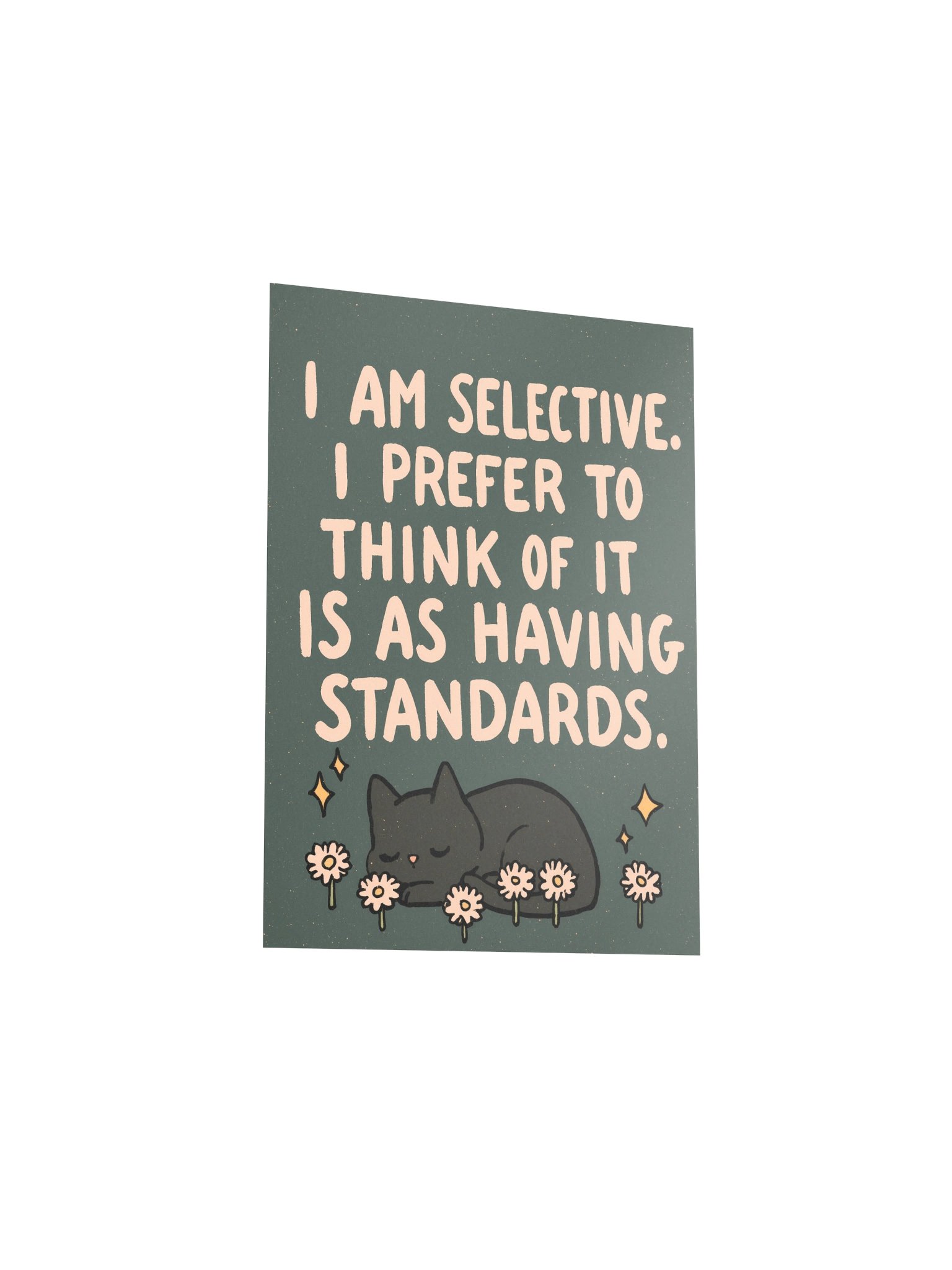 I’m Selective Cat Poster product image (27)