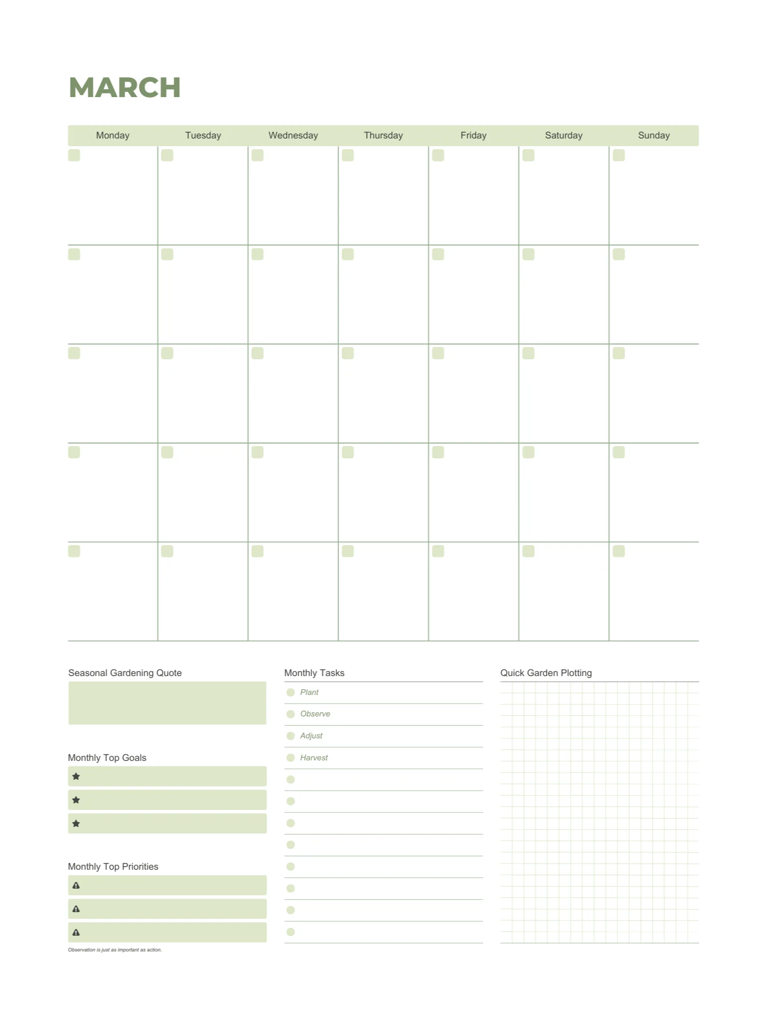 The Big City Gardener Planner (Print Edition) product image (3)