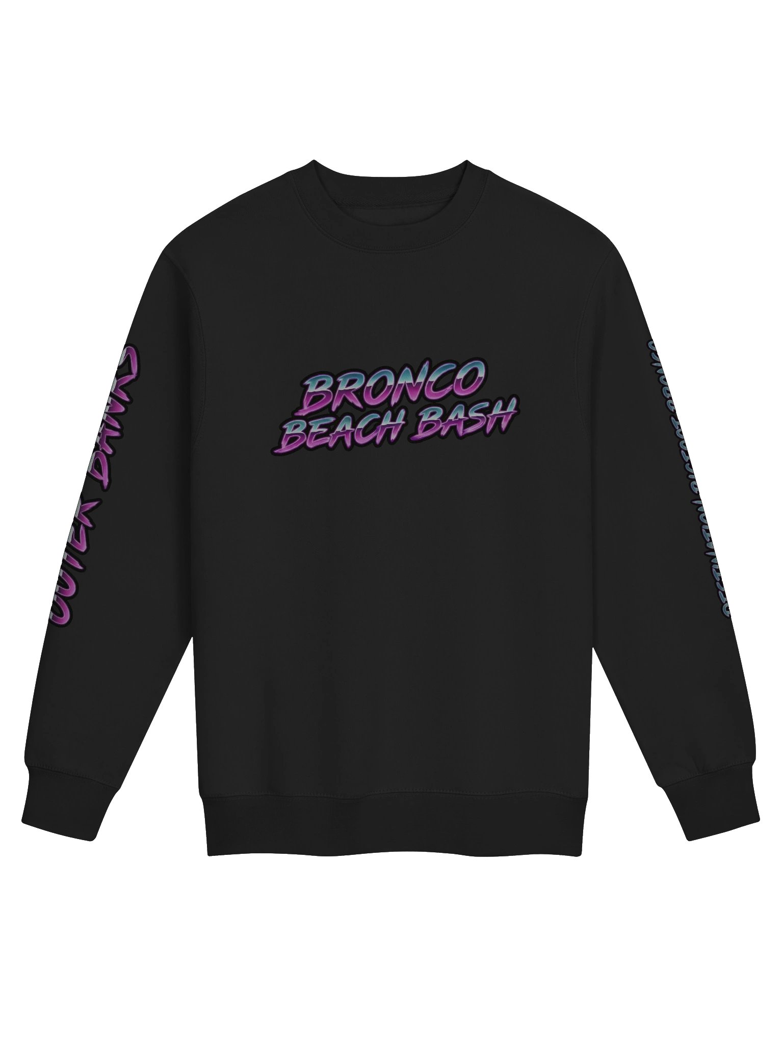 2026 Bronco Beach Bash OBX / Destination Bigfoot Bronco Collab Lane Seven Sweatshirt (Multiple Colors Available) product image (3)