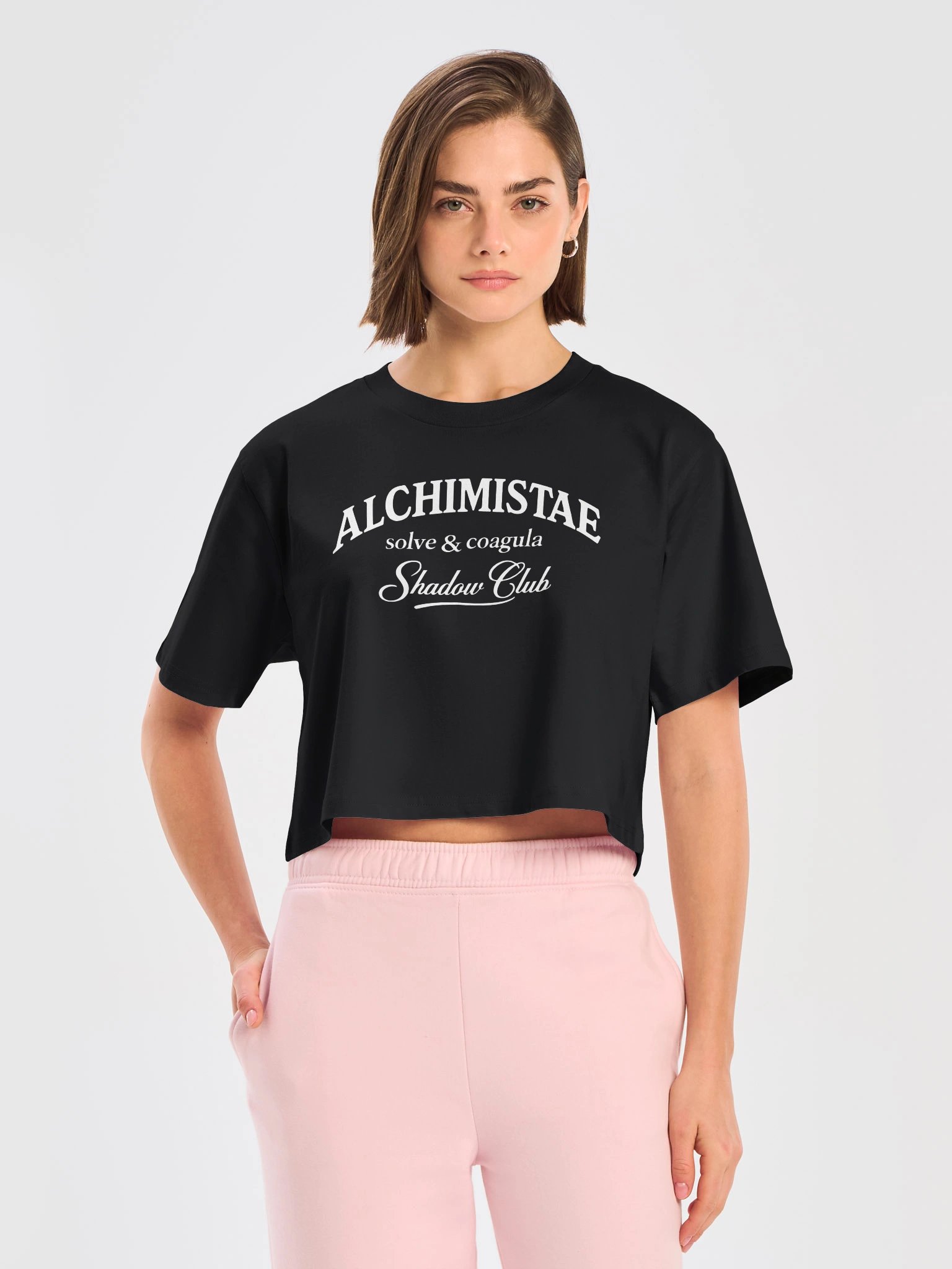 CROP TOP EN COTON ÉPAIS - THE SHADOW CLUB product image (3)