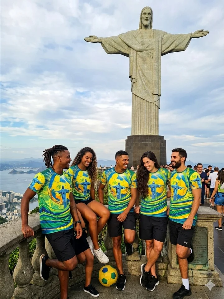 Brazil Fantasy Football Mens T shirt product image (2)