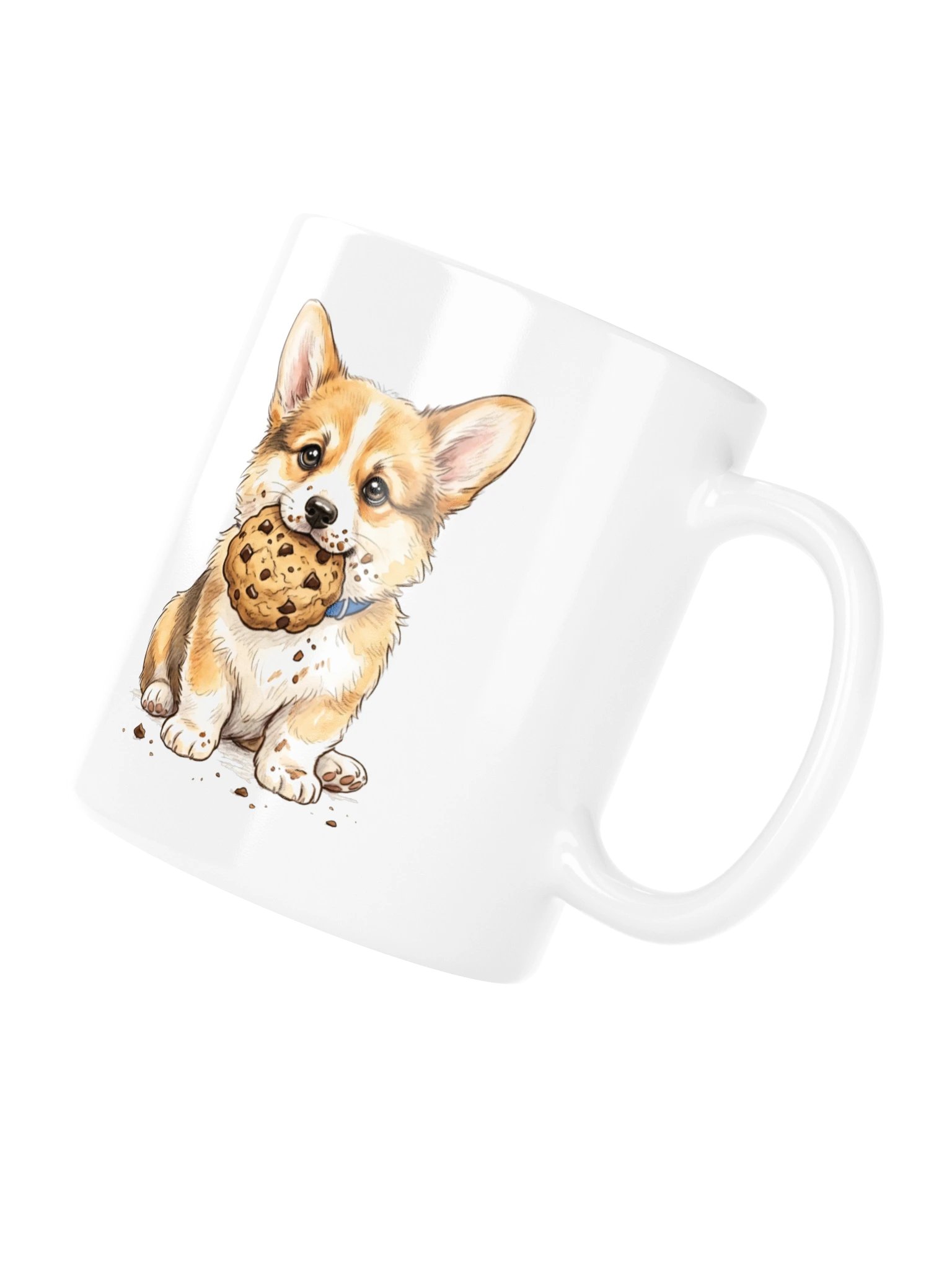 Cookie Thief Corgi Mug product image (4)