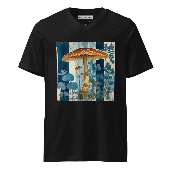 Mystical Mushroom V-Neck Tee product image (1)