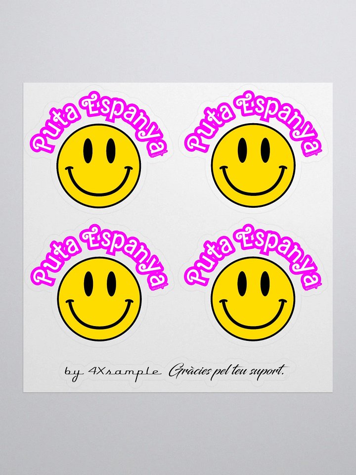 Puta espanya Smiley - Adhesius product image (1)