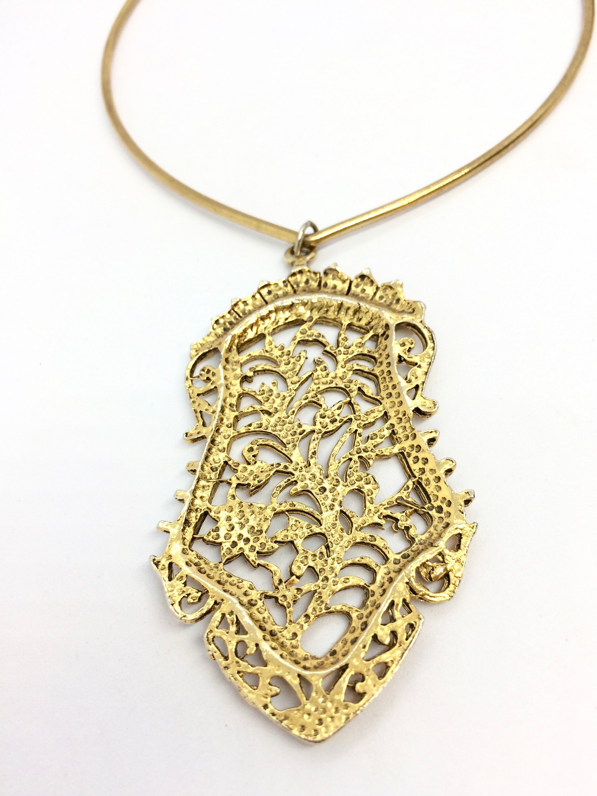 Etruscan Garden Torque Necklace product image (11)