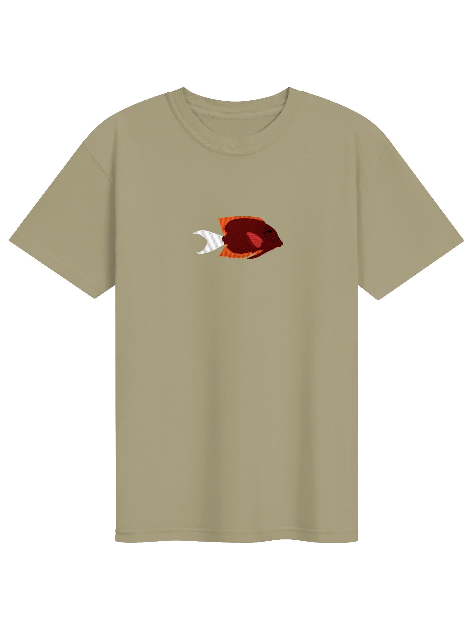 Tomini Tang Embroidered Shirt | Reef Aquarium Fish Embroidery Tee | Saltwater Marine Fish Apparel product image (5)